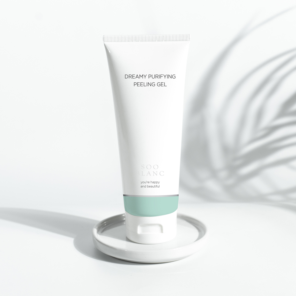 SOO BLANC DREAMY PURIFYING PEELING GEL - Gel Tẩy Da Chết Dịu Nhẹ Làm Sáng Da - Chiết Xuất Hoàng Liên, Tinh Dầu Vỏ Chanh - 150ml - [SB001]_thumbnail_2