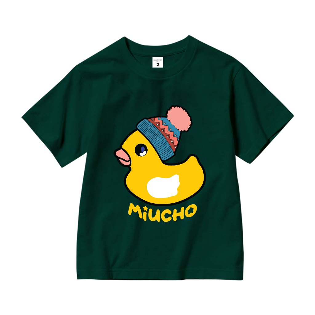 Áo thun cho bé gái form rộng AED1182 Miucho Kid tay ngắn cổ tròn style hàn quốc in artwork_thumbnail_9