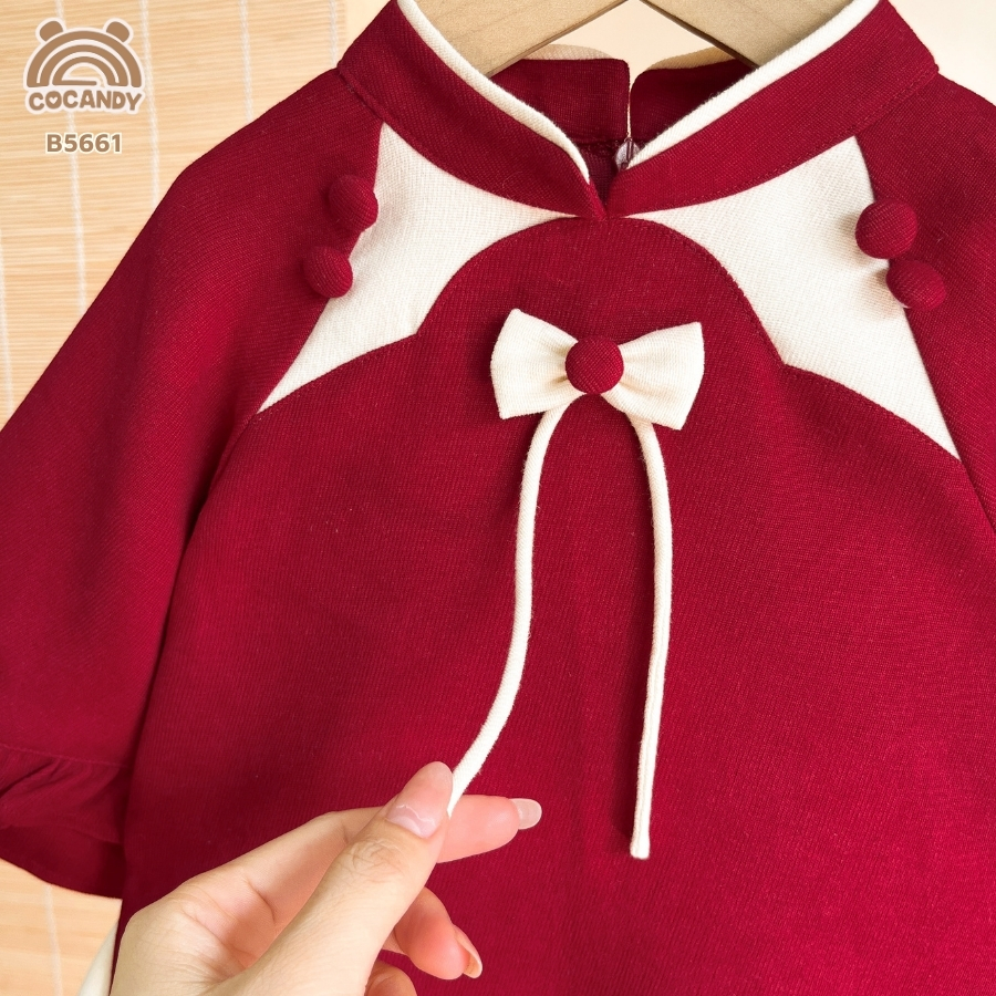 Bộ áo dài nhung ĐỎ Nguyệt Nguyệt_thumbnail_6