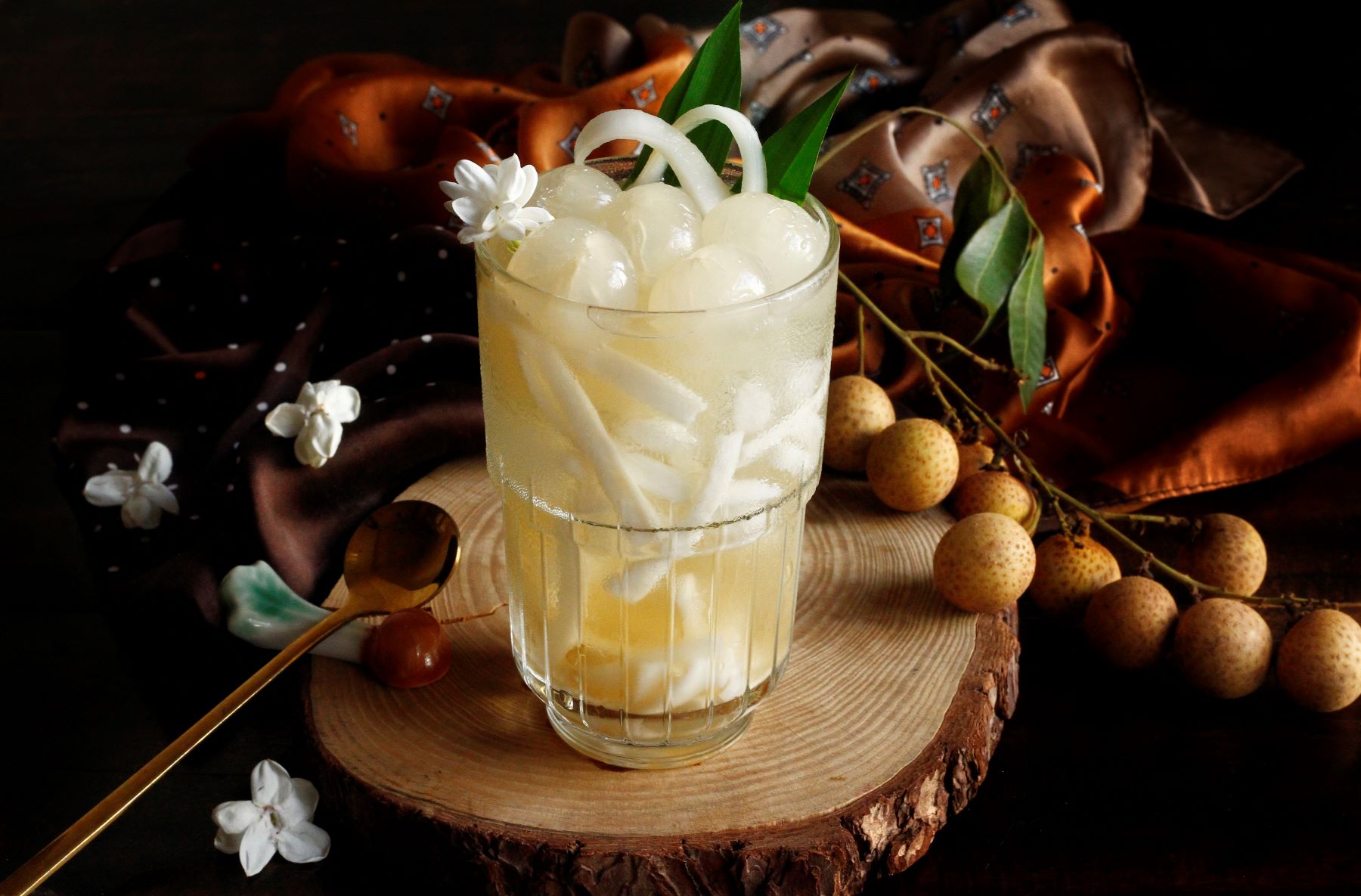 Hướng dẫn làm nước dừa nhãn dẻo