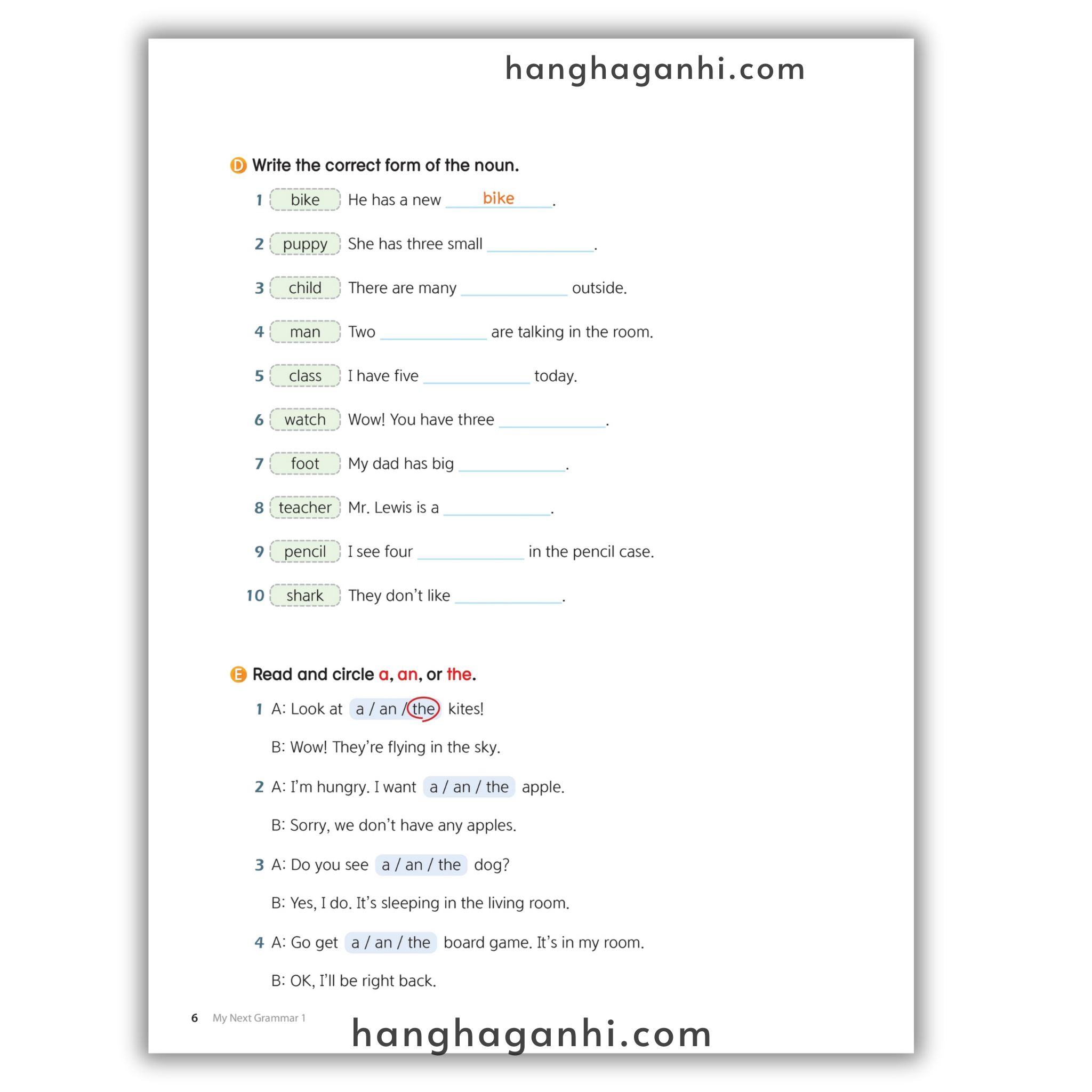 My Next Grammar 1 Workbook (2nd Edition)_thumbnail_8
