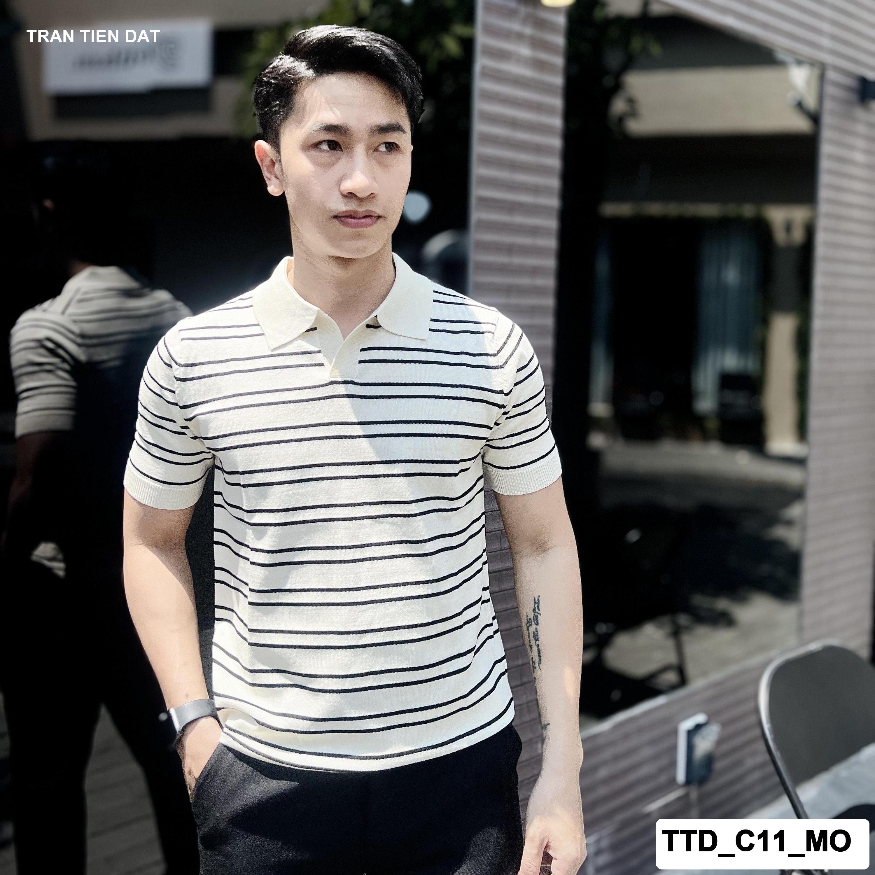 TTD_C11 - Áo Polo Nam Cao Cấp Mềm Mịn  Chất liệu dệt kim  C11