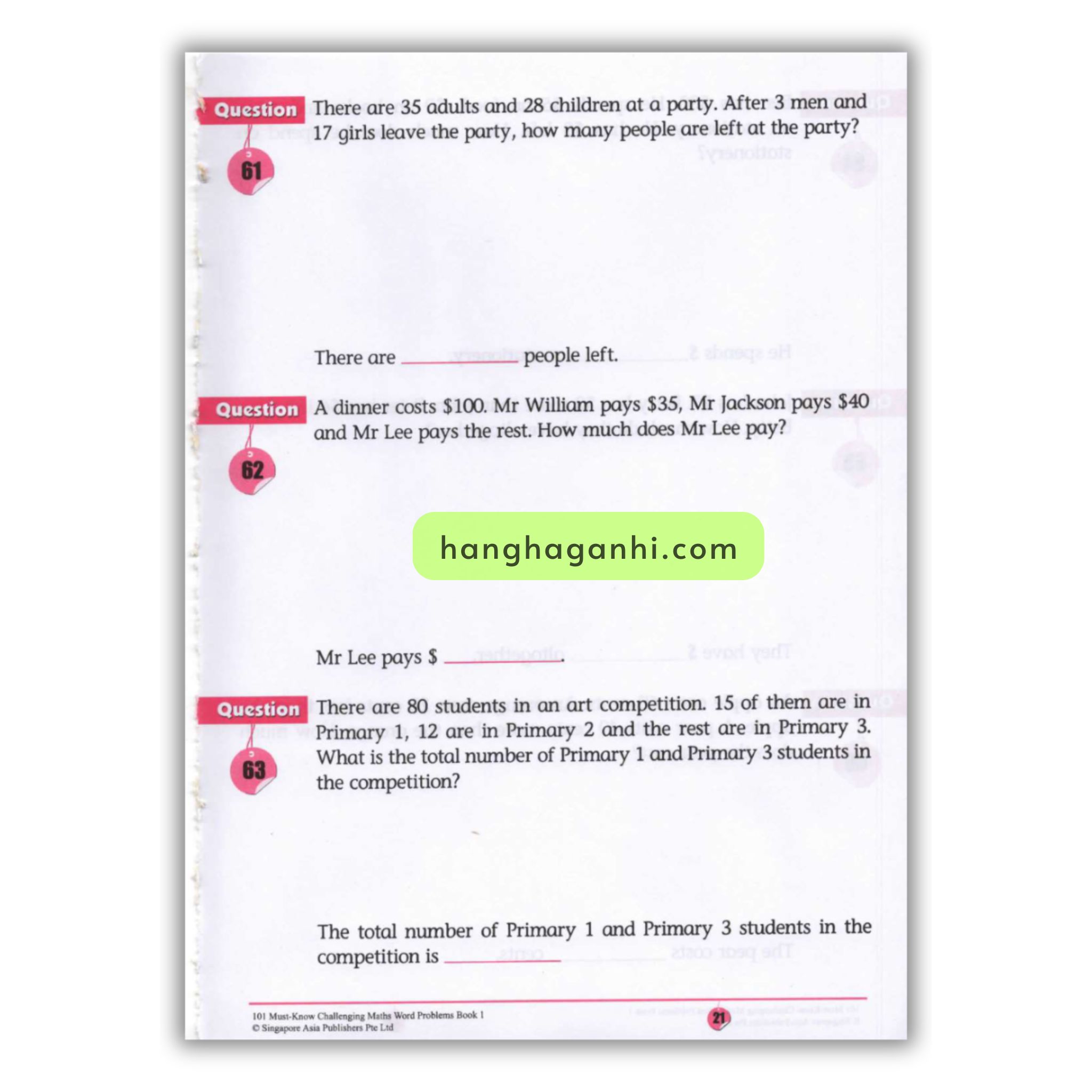 Sách 101 Must- Know Challenging Maths Word Problems Book 1_thumbnail_12