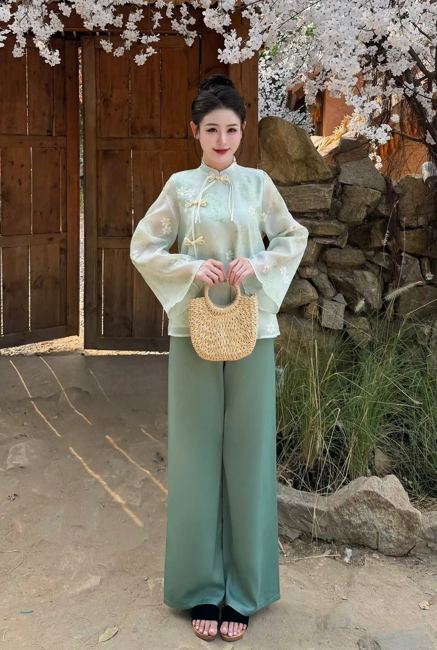 Bộ Thêu Nổi Cúc Nơ_thumbnail_5