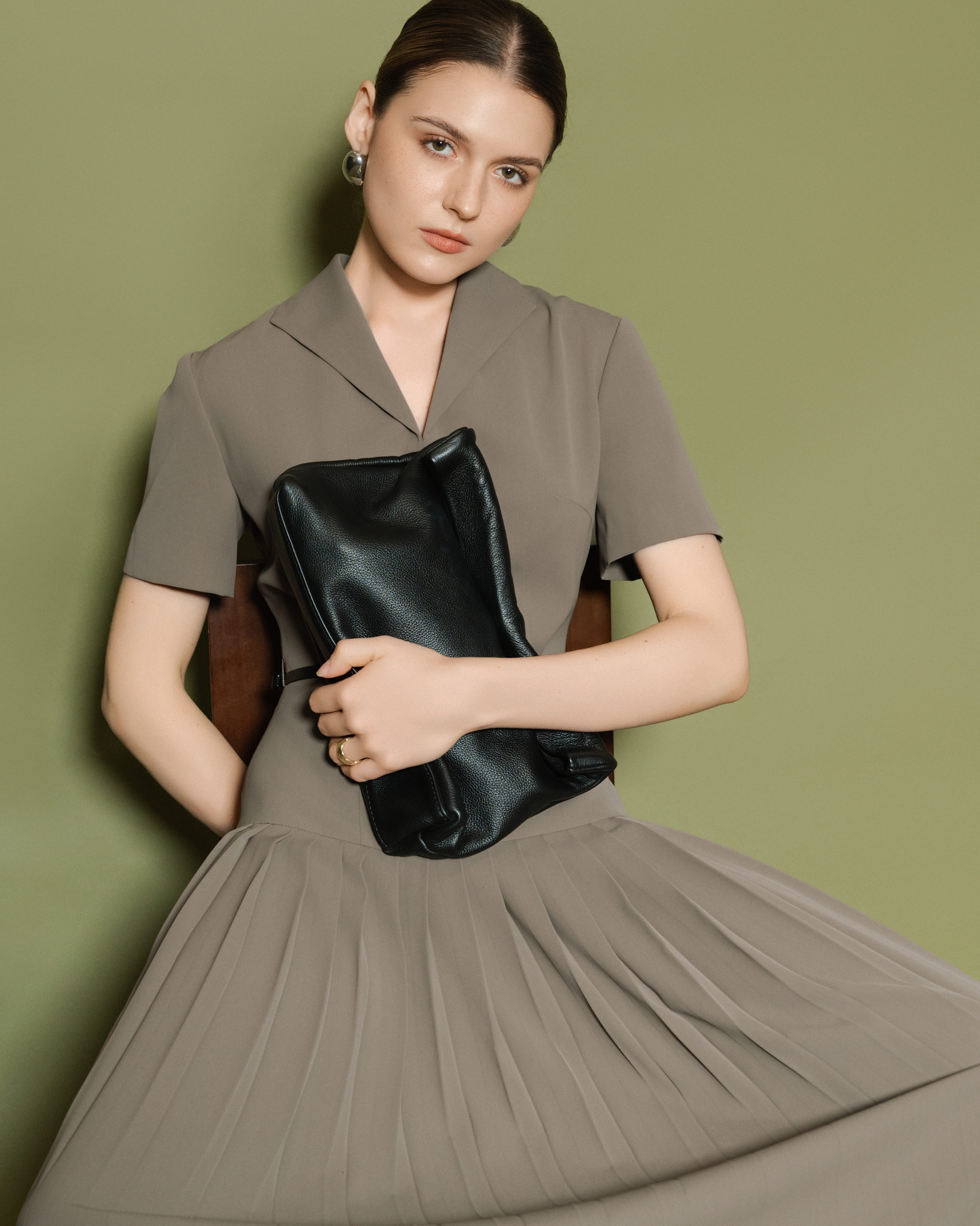 CELESTE DRESS - Taupe_thumbnail_4