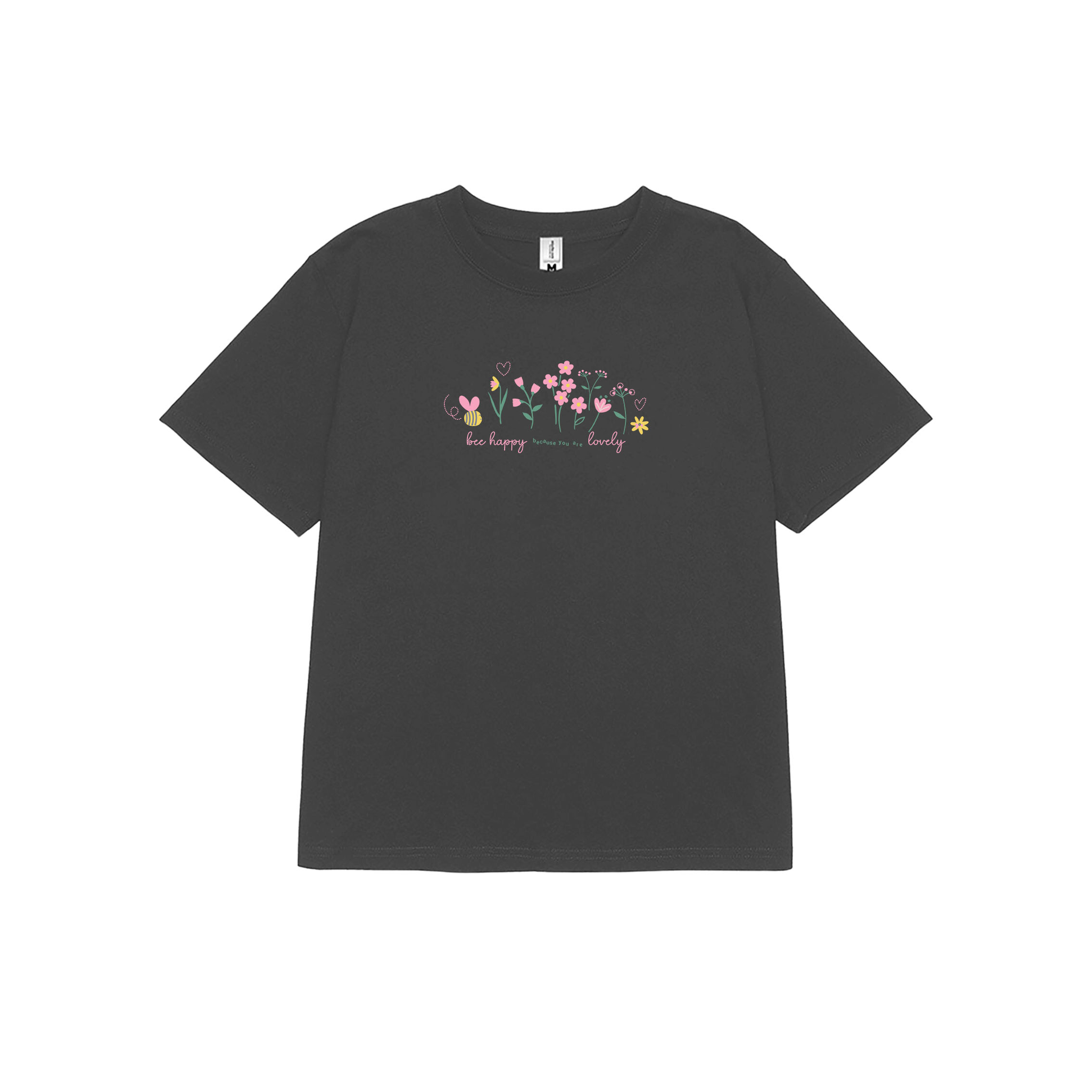 Áo baby tee ABD351 Miucho cotton cổ tròn in graphic