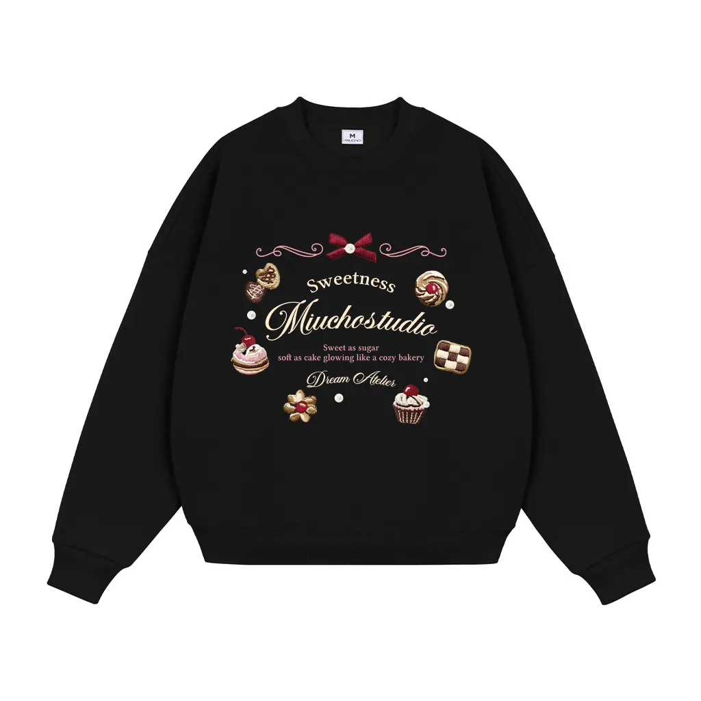 Áo Sweater nữ form boxy Miucho vải nỉ 2 da thoáng mát thấm hút tốt Giáng Sinh in mix 2846_thumbnail_10