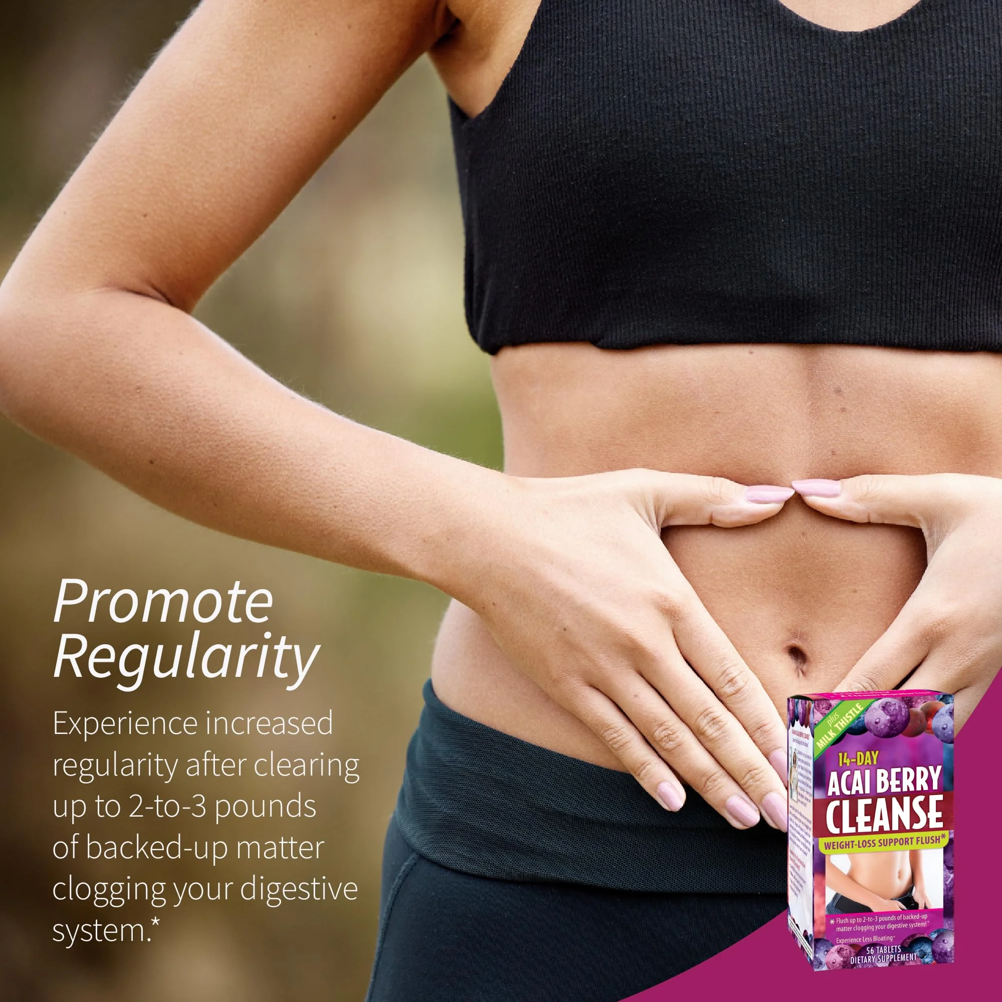 Thực Phẩm Chức Năng Applied Nutrition 14-Day Acai Berry Cleanse – Liệu Trình 14 Ngày Thanh Lọc Và Làm Sạch Cơ Thể (56 Viên)_thumbnail_2