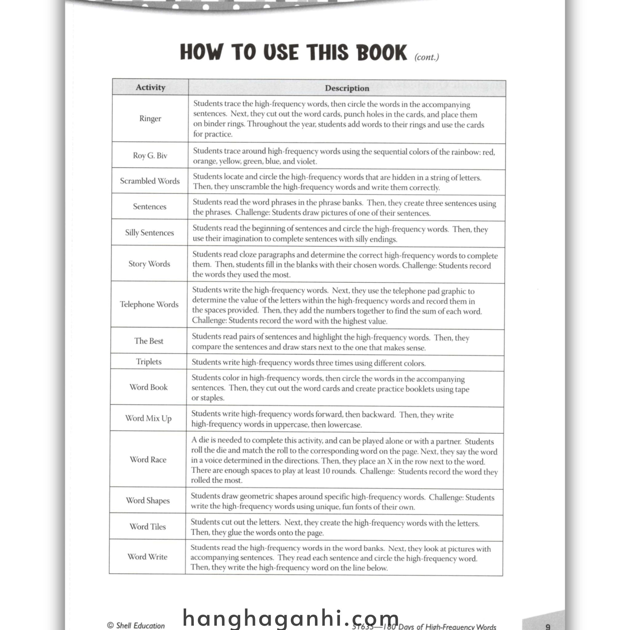 Sách 180 Days Of High Frequency Words Grade 2_thumbnail_13