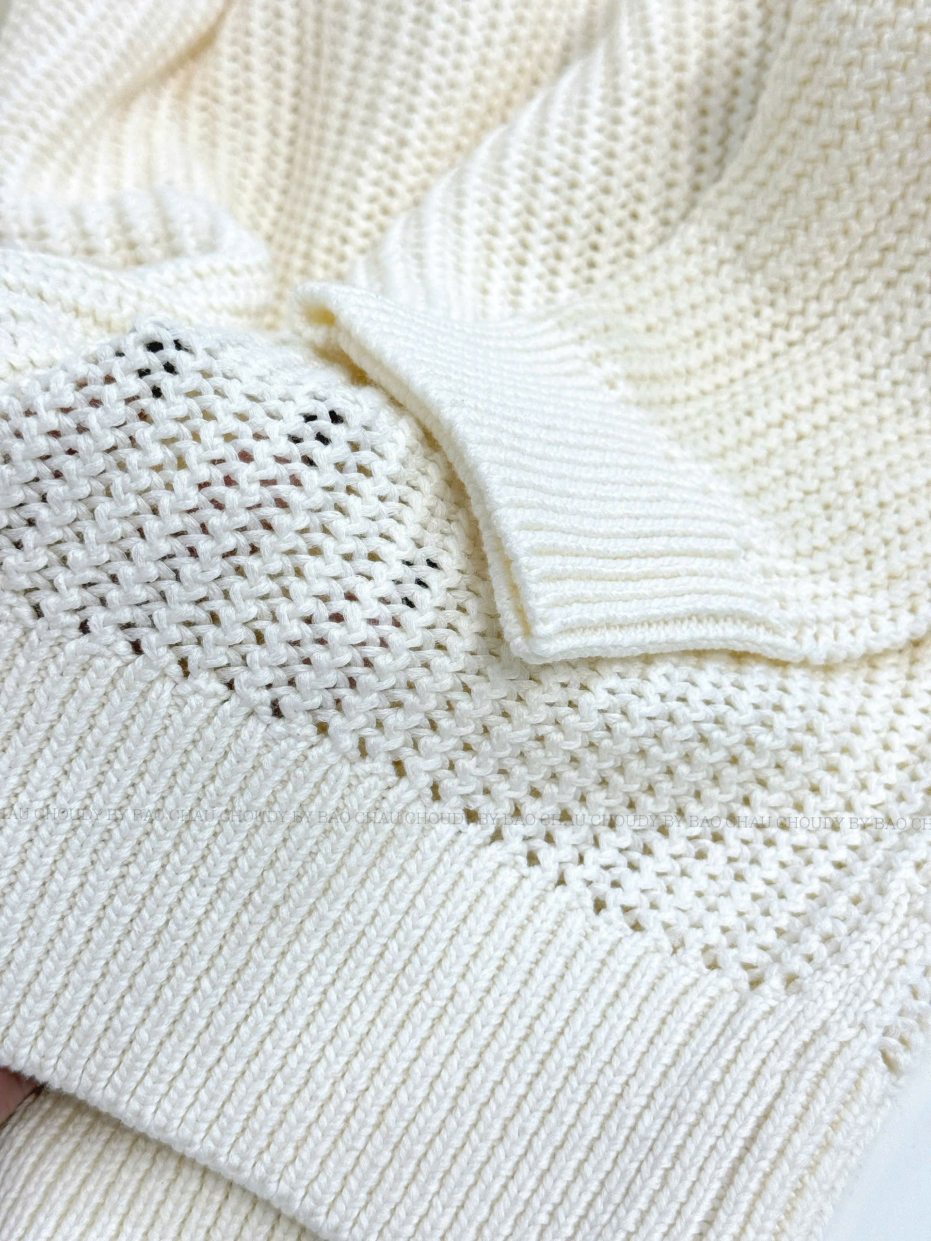 SALE A839 ÁO DỆT KIM TRẮNG (LỖI LOANG MÀU + LỖI DỆT KIM)_thumbnail_4