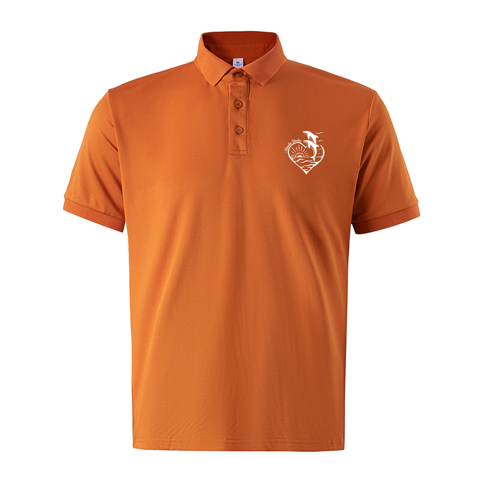 Áo polo nam cao cấp form vừa 2060 Miucho Iconic cổ trụ vải cá sấu polyester thoáng mát in artwork_thumbnail_7