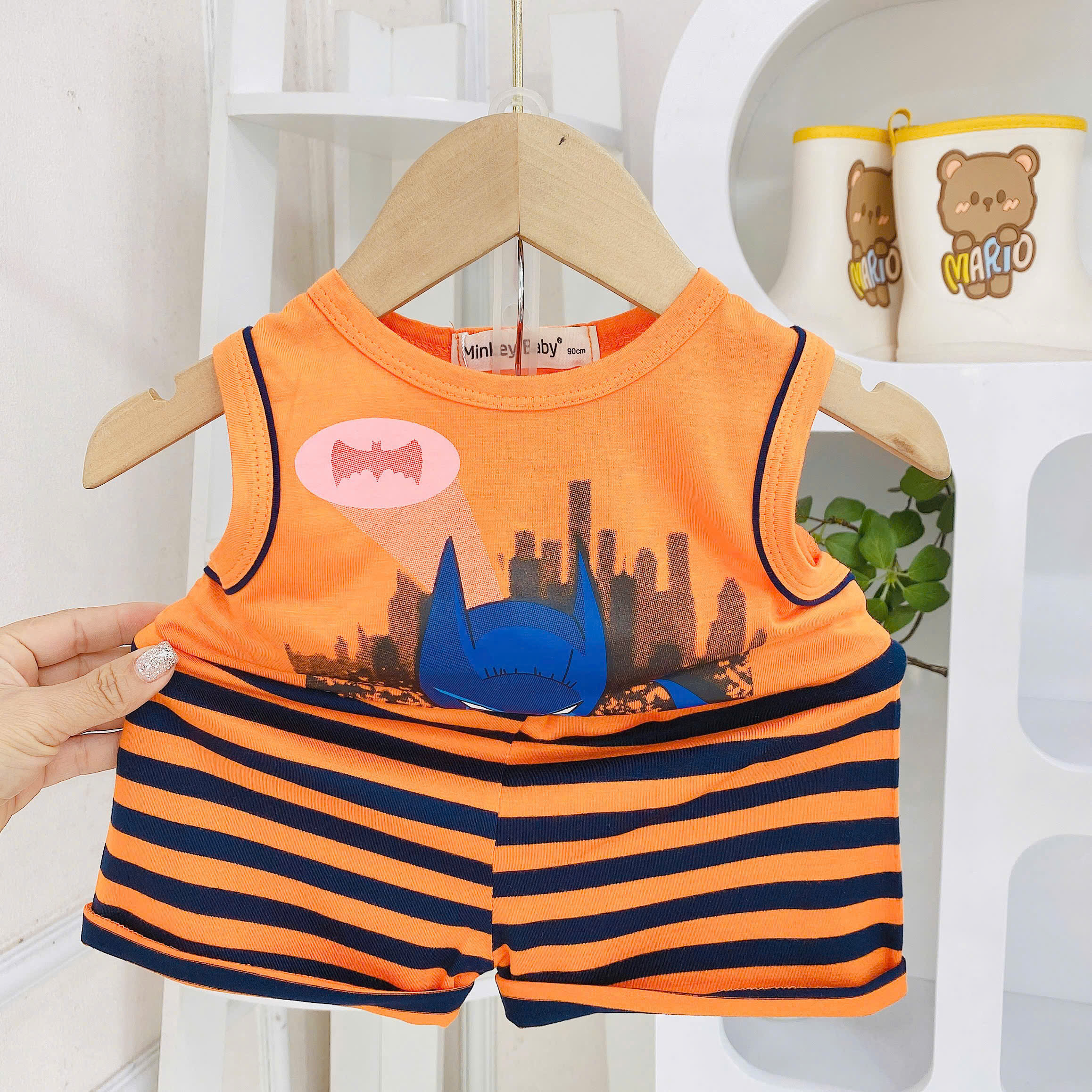 A55 BỘ BA LỖ MINKEY NHÂN VẬT HOẠT HÌNH - A003.119