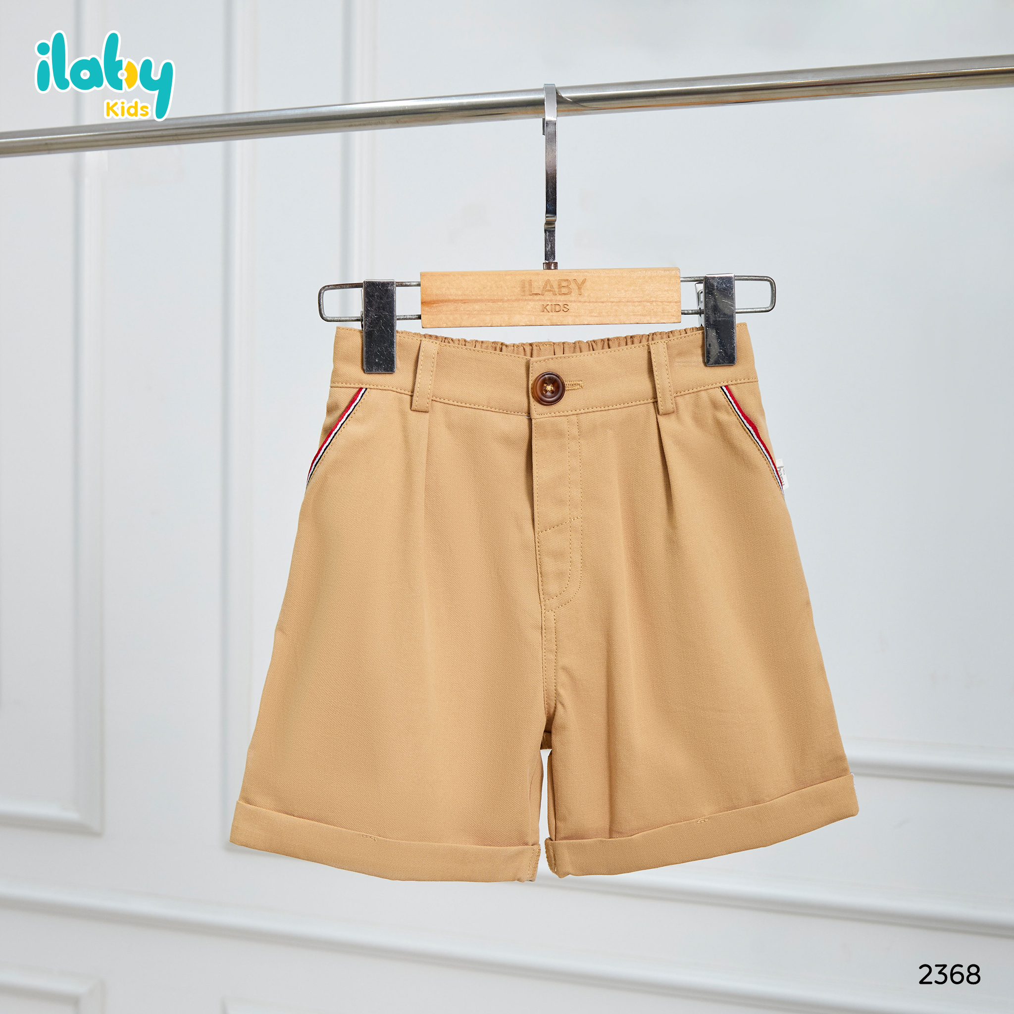 Quần kaki gấp gấu trang trí dây dệt_thumbnail_3