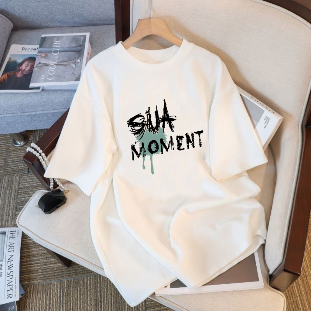 [Form rộng] Áo thun nữ Loza màu trắng nhiều mẫu hình - LOZA G0256_thumbnail_2