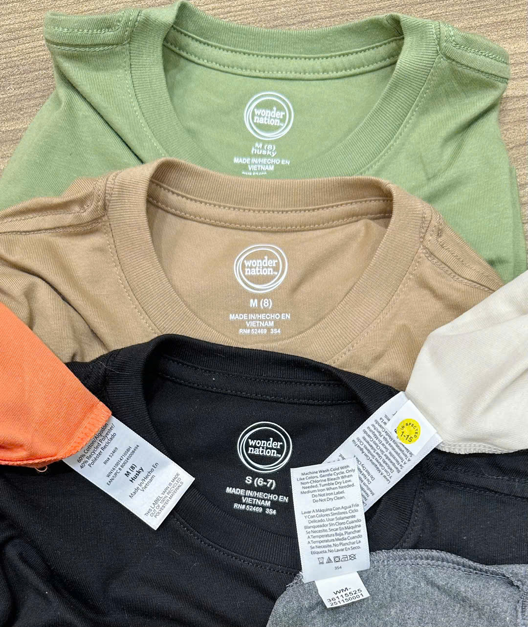 Set 2 áo thun bé ( NGẪU NHIÊN - FORM THƯỜNG ) - mua từ 2set có trùng_thumbnail_7