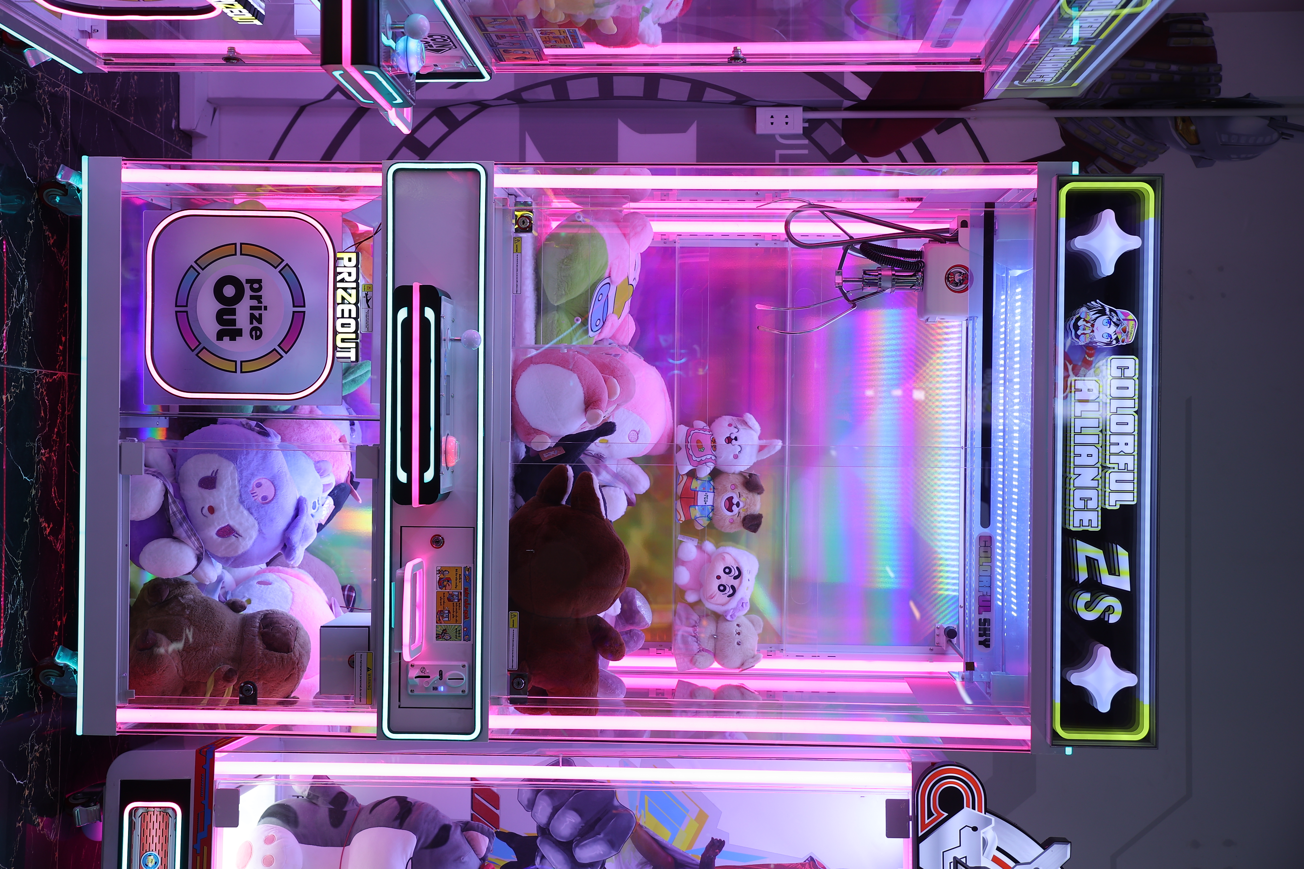 Máy gắp gấu 2s Rainbow AllianceII