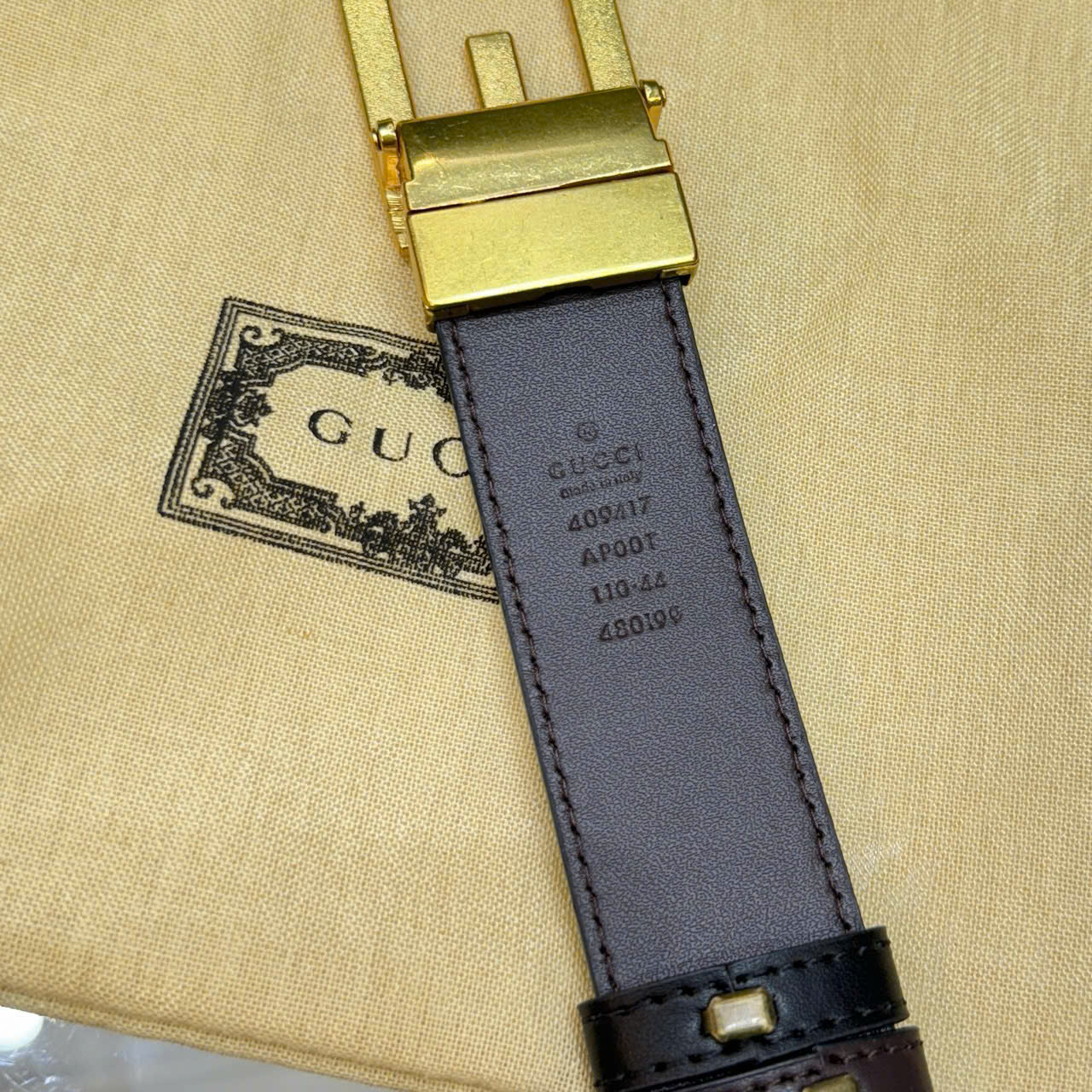 Thắt lưng Gucci Classic Leather Belt with Metal Buckle_thumbnail_6