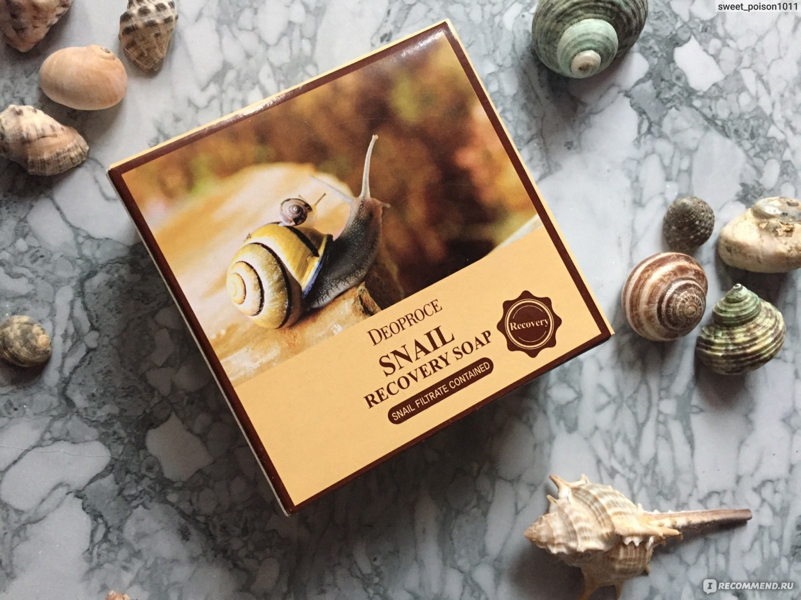 Deoproce Snail Recovery Soap 100g_thumbnail_2