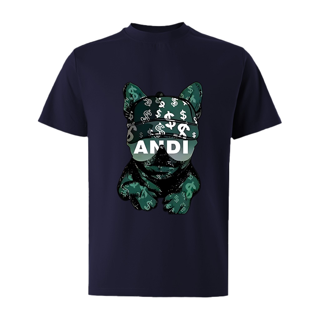 Áo thun nam form rộng ATD1203 Miucho Iconic tay ngắn vải cotton cổ tròn in artwork_thumbnail_8