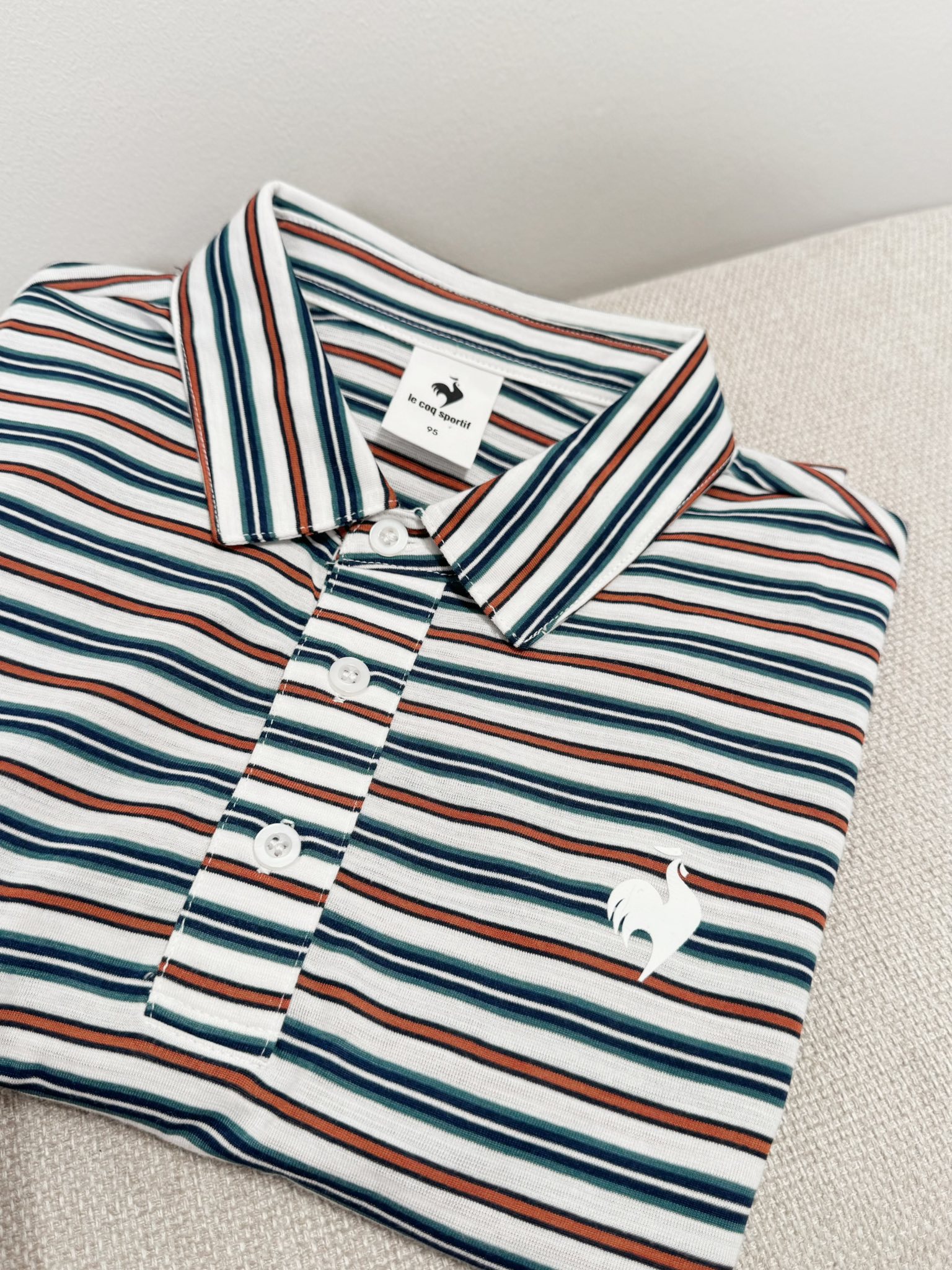 55 ÁO POLO NAM KẺ LCS  LOGO GÀ TRỐNG 3 MÀU_thumbnail_5