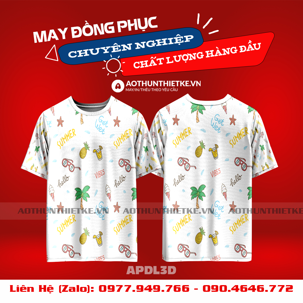 Áo Phông Du Lịch 3D-TK64