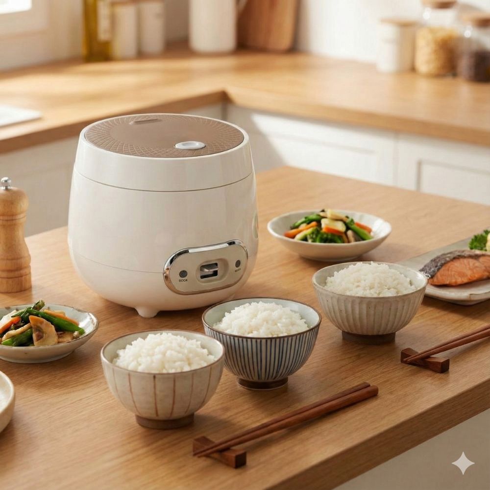 Nồi cơm điện 0.8L Mishio MK233_thumbnail_3