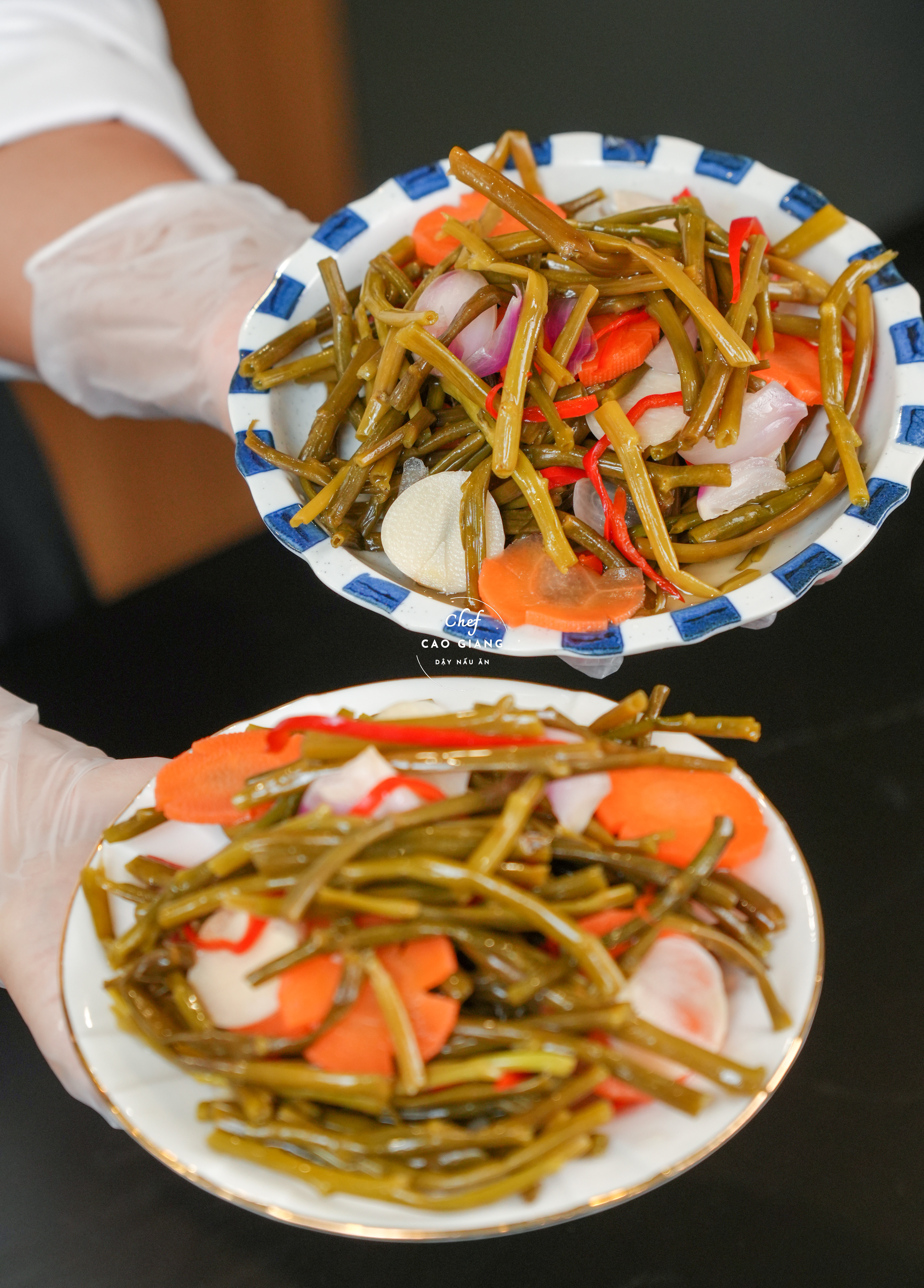 Hướng Dẫn Làm Rau Muống Chua Ngọt