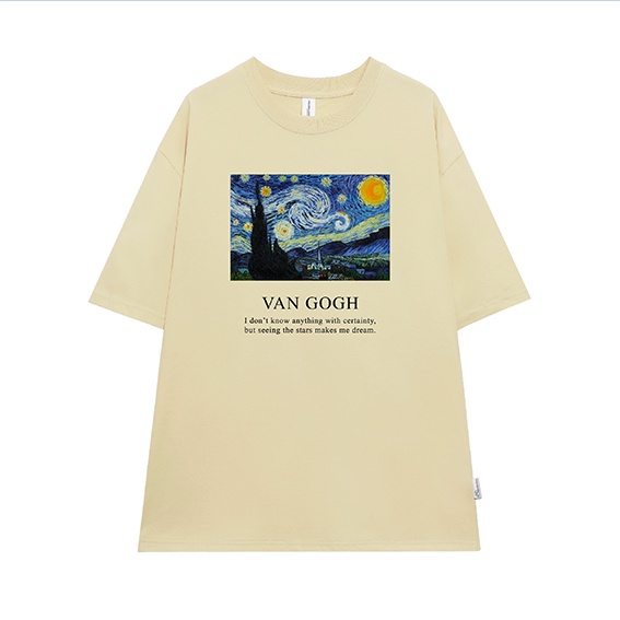 Áo thun unisex tay lỡ form rộng chất vải cotton mềm mại Miucho AT292 in graphic_thumbnail_6