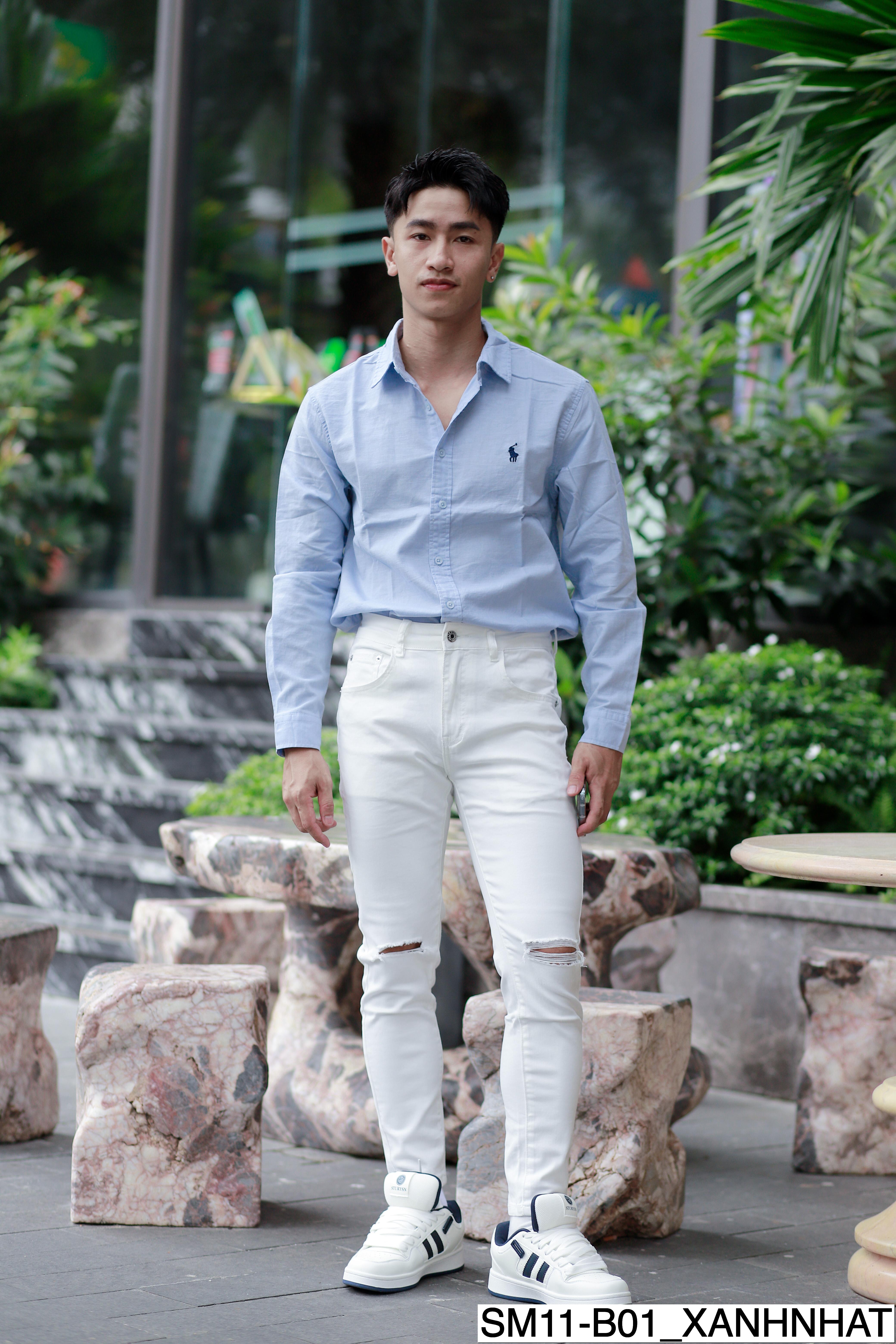 B01 SM11 - Áo sơ mi nam oxford dài tay_thumbnail_11