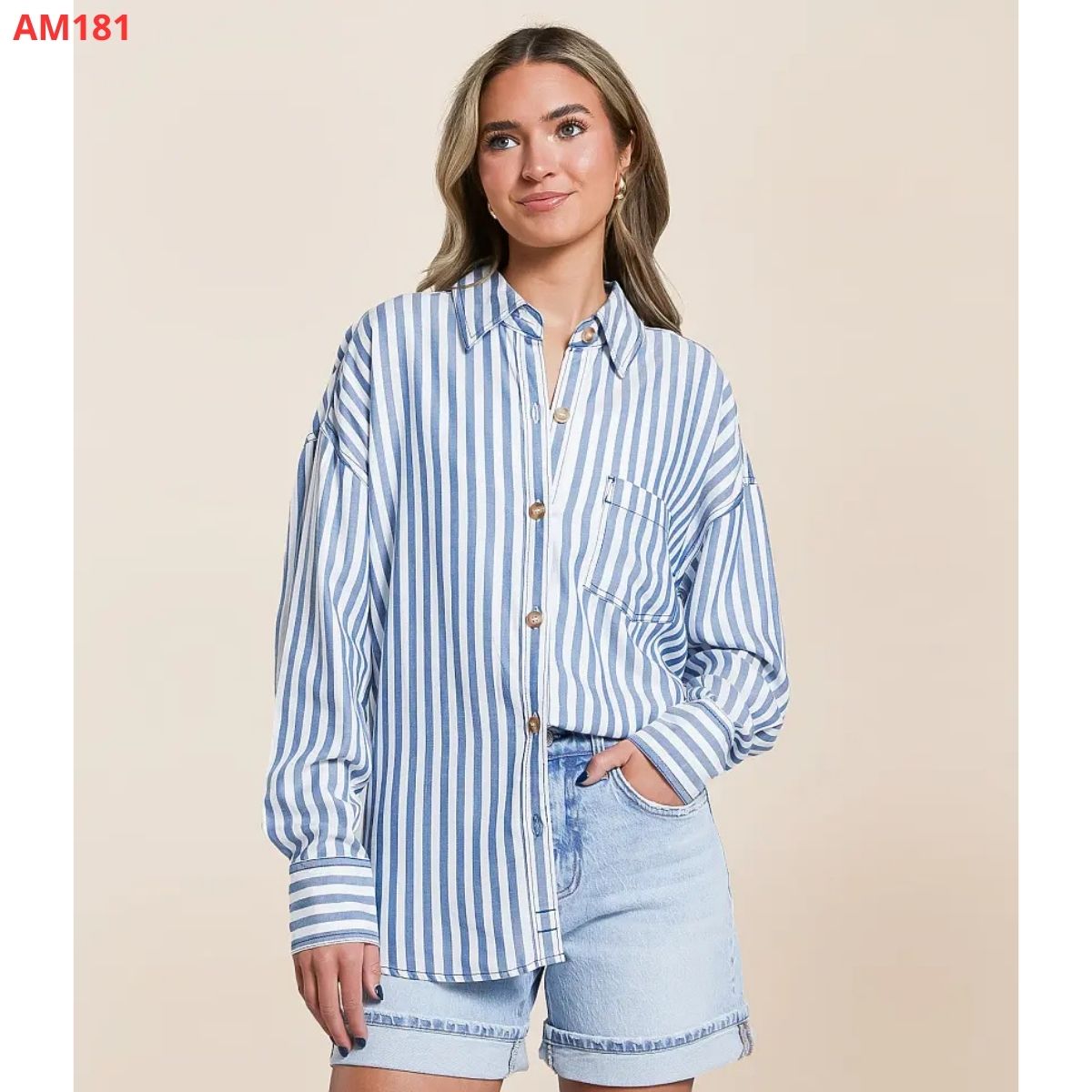AM181 - ÁO SƠ MI RỘNG BPP