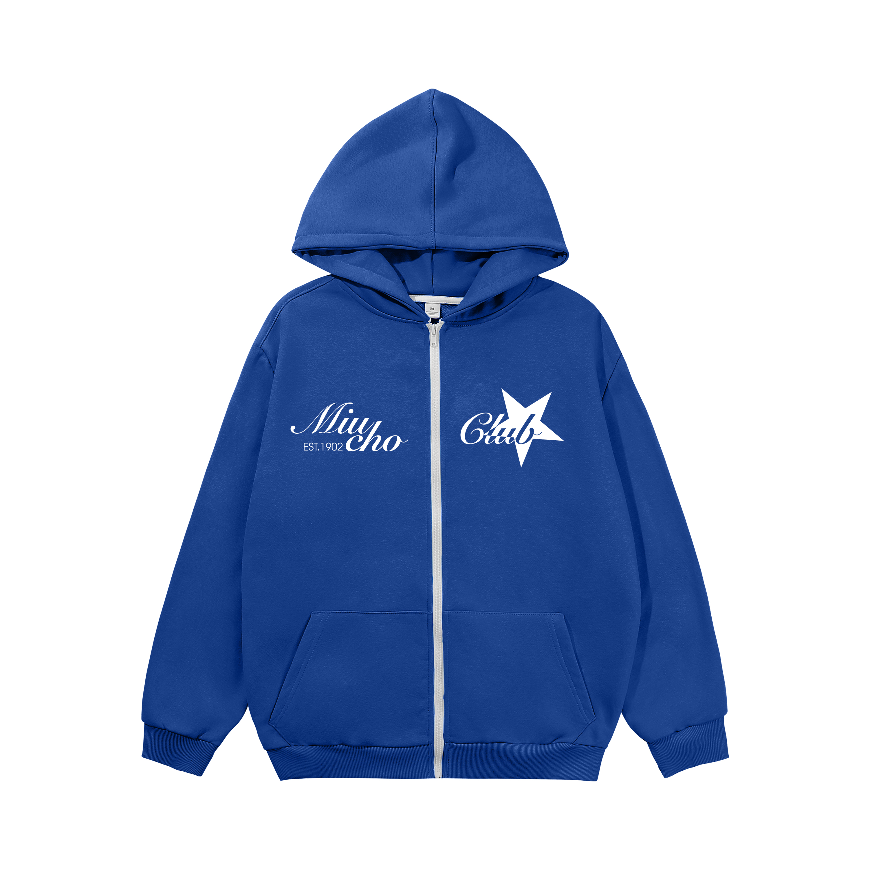 Áo hoodie zip local brand HZD1587 Miucho vải nỉ chân cua dày dặn mủ rộng in typography_thumbnail_6