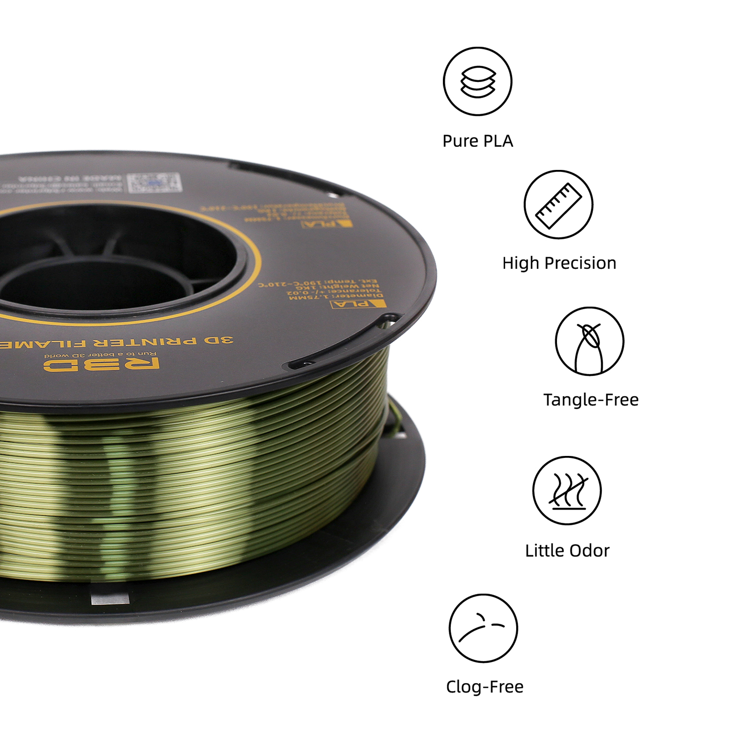 R3D PLA Silk 1kg - BRONZE_thumbnail_4