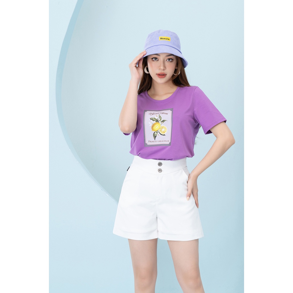 Quần short nữ cạp 2 cúc - Quần đùi nữ LOZA 3 màu - LQ302002