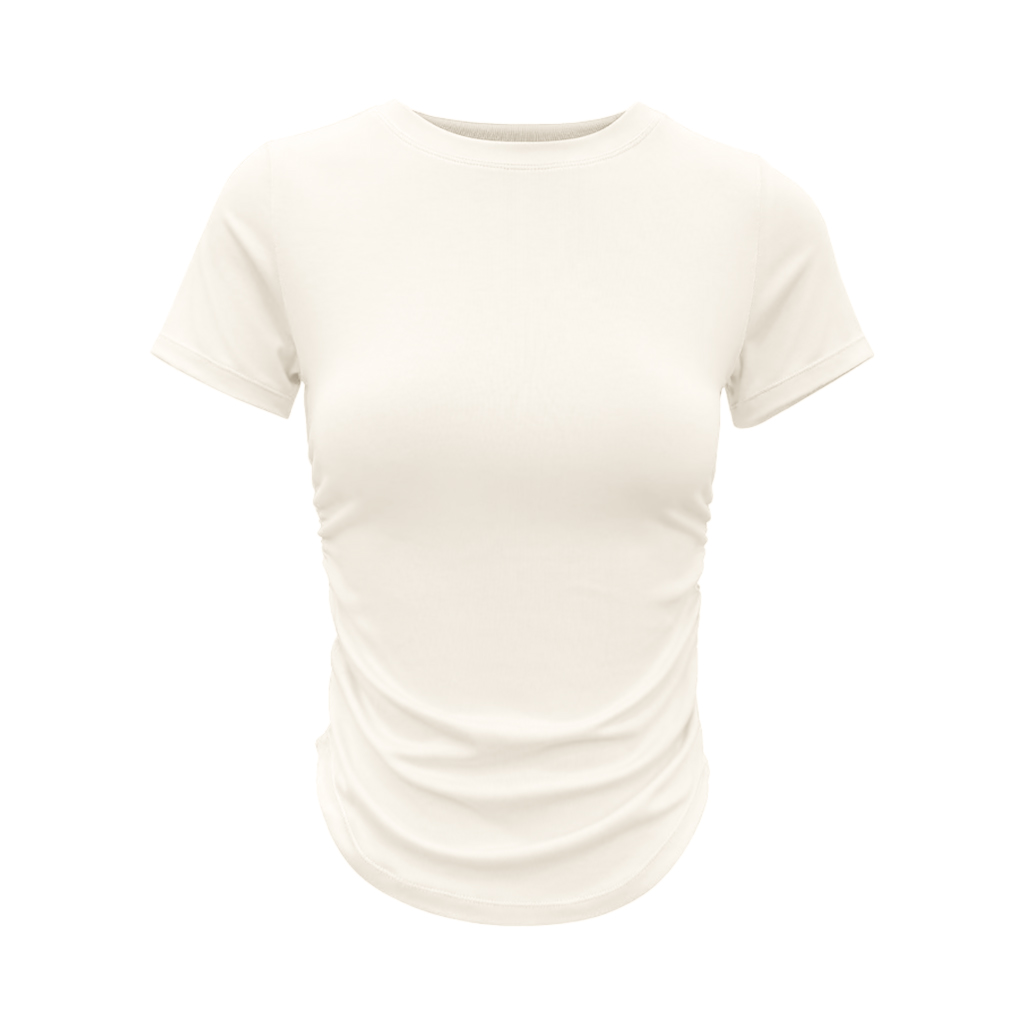 Áo thun nhún eo nữ AT00042 form regular Beezy che bụng, co giãn thoáng mát đủ màu_thumbnail_11