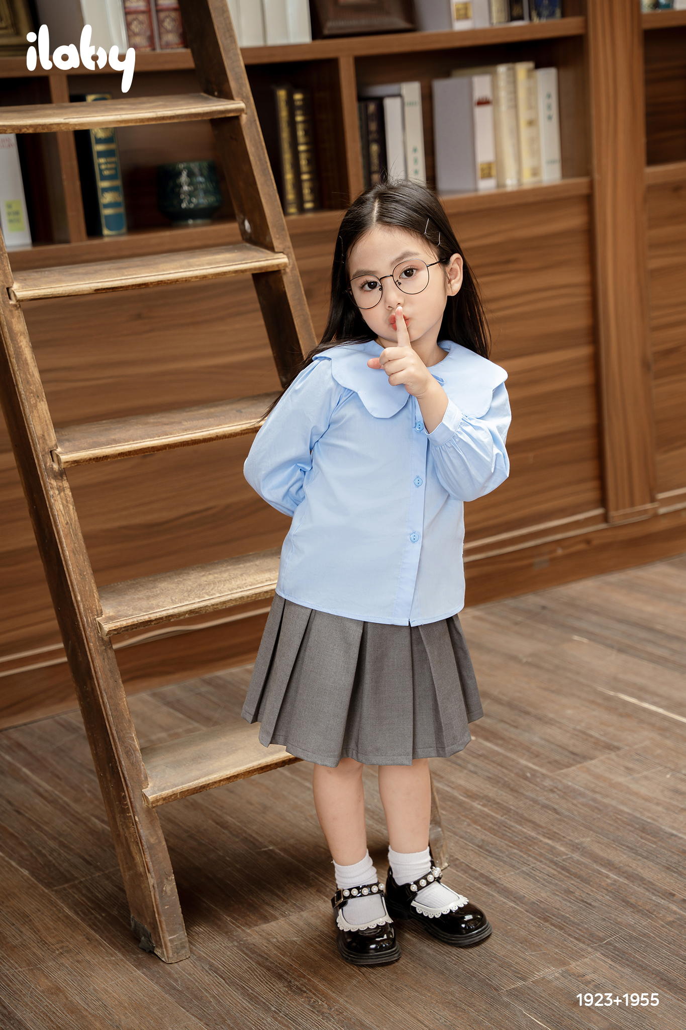 Áo sơ mi dài tay cổ cách điệu lượn sóng_thumbnail_2