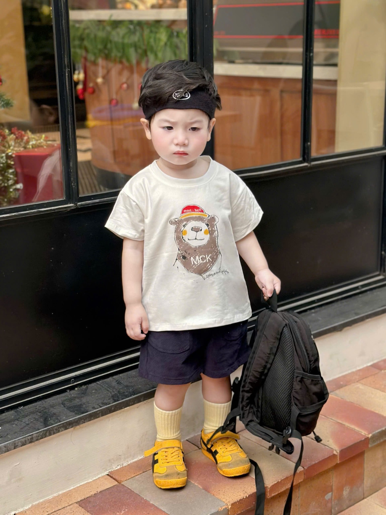 T50 SET 4 ÁO CỘC TAY GẤU MŨ ĐỎ MCK- A106.268_thumbnail_4