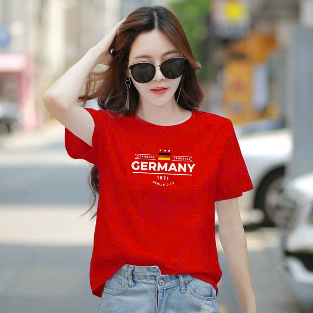 [Form Rộng] Áo thun nữ in chữ 'GERMANY' - Loza RT8205_thumbnail_2