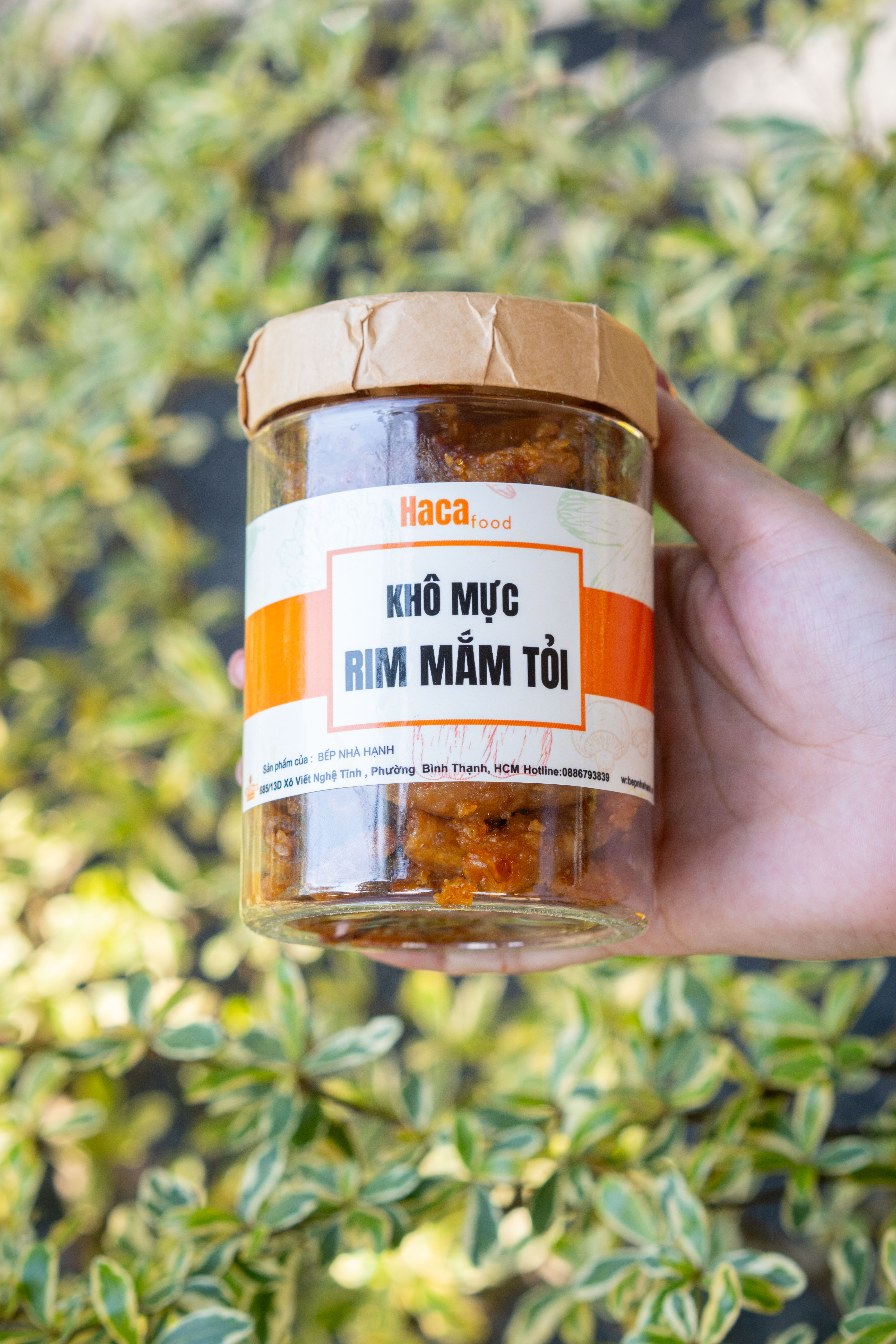 KHÔ MỰC RIM MẮM TỎI HỦ 150GR