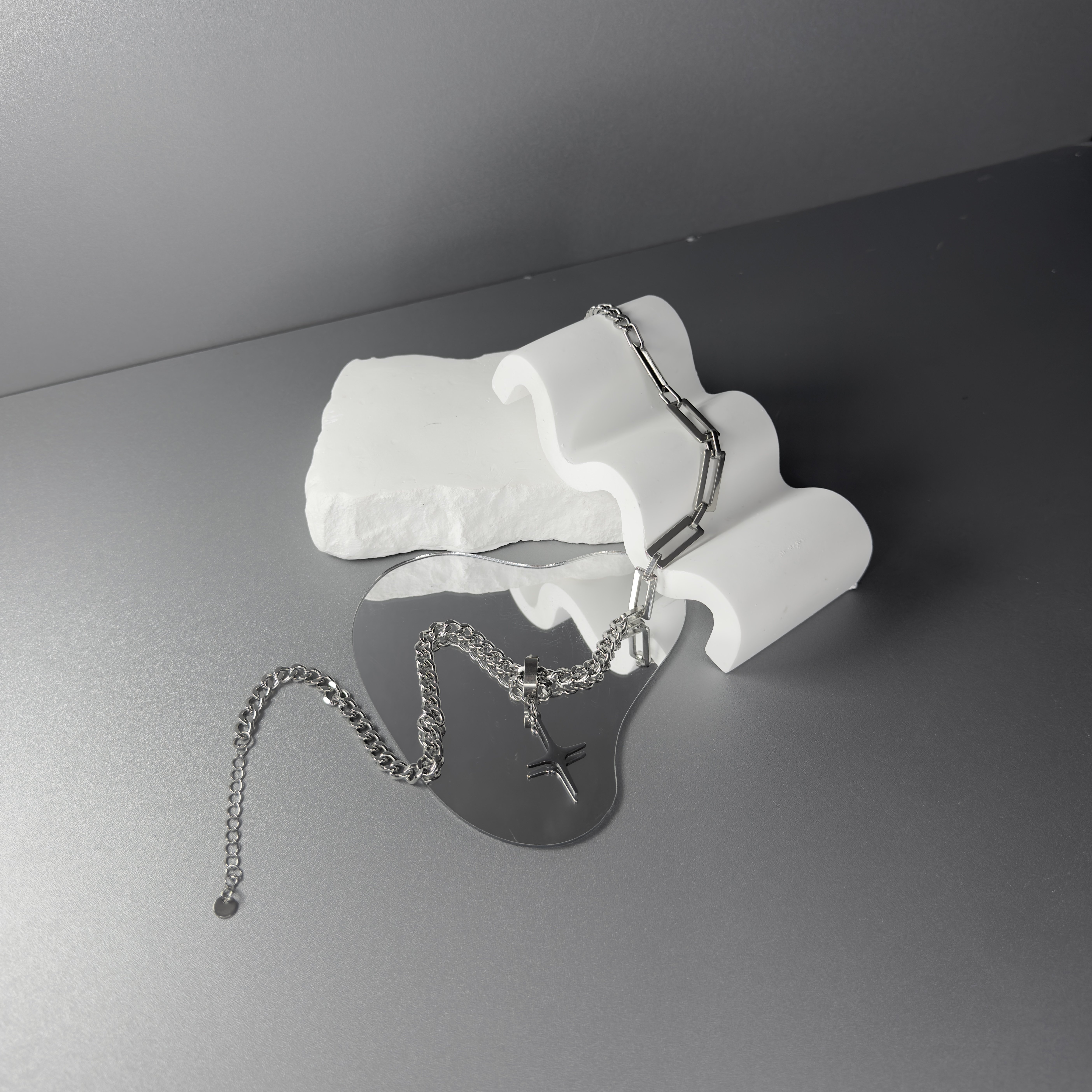 Half Chain Bling Necklace_thumbnail_2