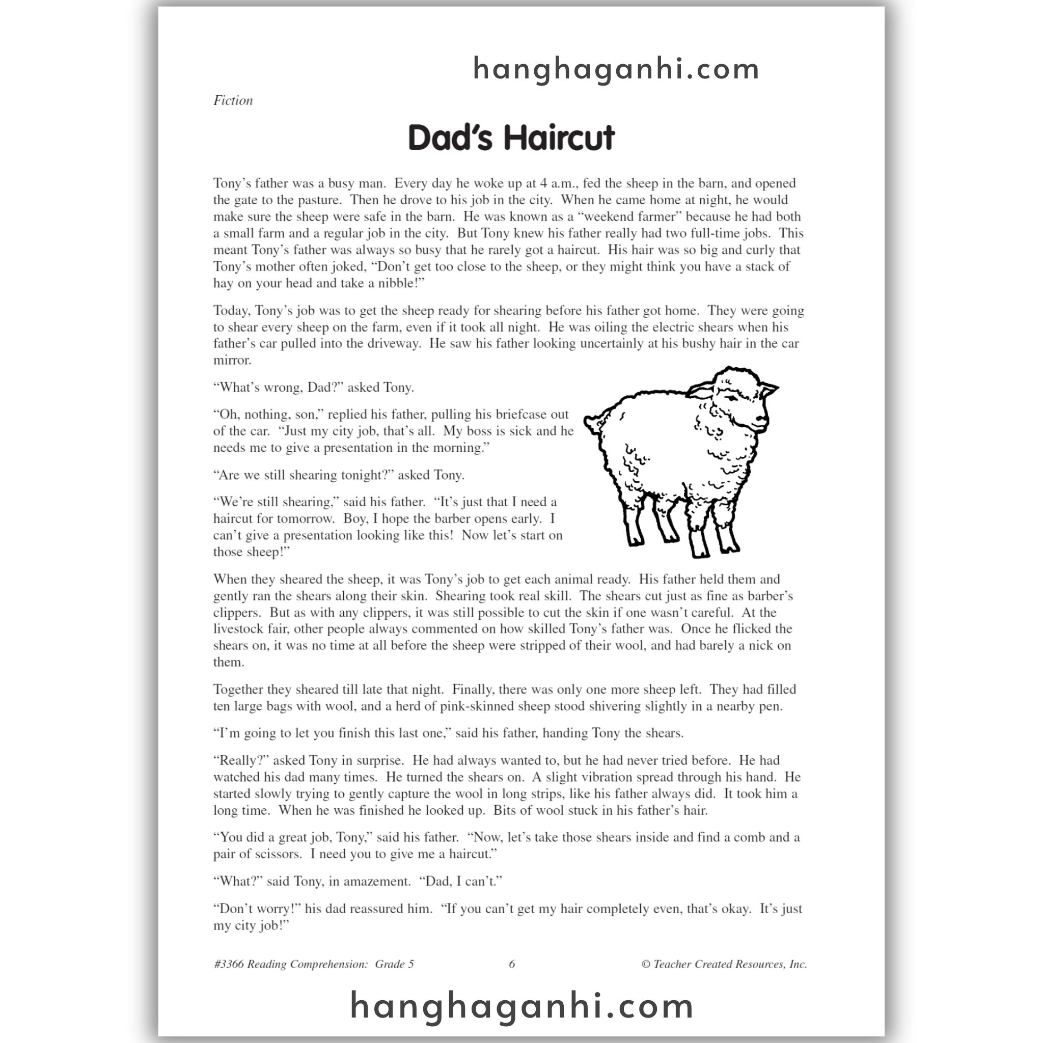 Reading Comprehension Grade 5 Teacher Created Resources, sách đọc hiểu lớp 5_thumbnail_18