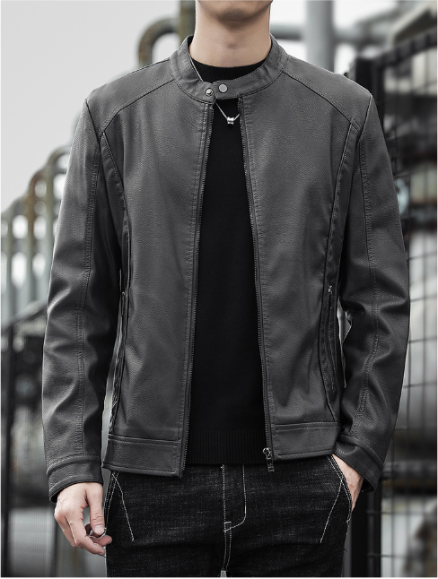 Biker PU Cổ Trụ – Zipper Pocket_thumbnail_11