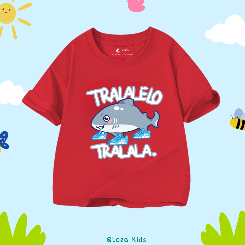 Áo thun bé trai in hình 'Brainrot Tung tung tung sahur, Tralalelo Tralala - Loza Kids AT065_thumbnail_8
