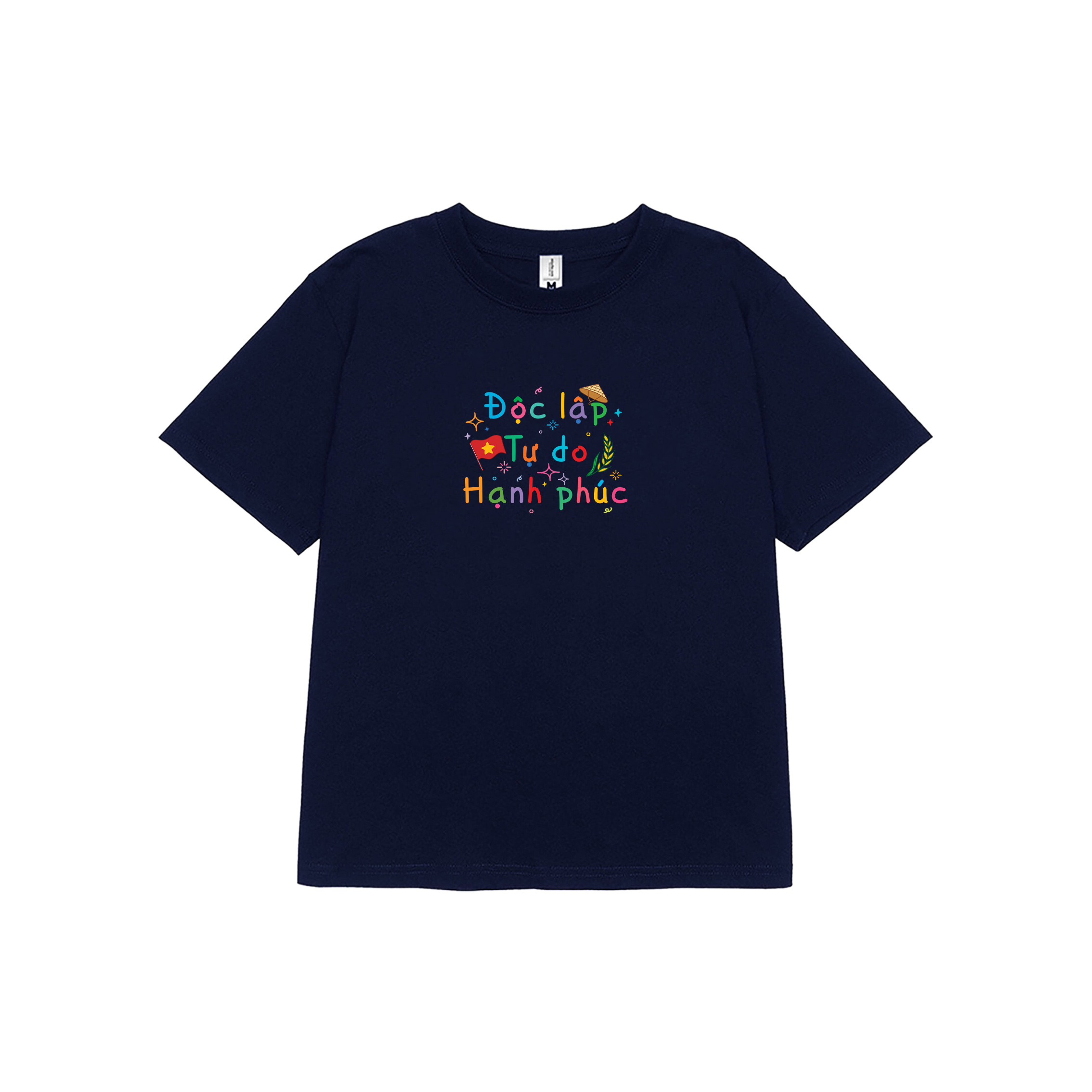 Áo baby tee ôm eo Việt Nam tôi yêu 2121 Miucho cổ tròn vải cotton 4c co giãn thoáng mát in mix_thumbnail_0