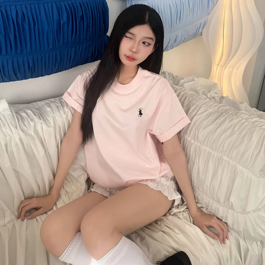 Áo thun boxy basic nhiều màu 2509 Miucho vải cotton co giãn thoáng mát cổ tròn in artwork_thumbnail_6