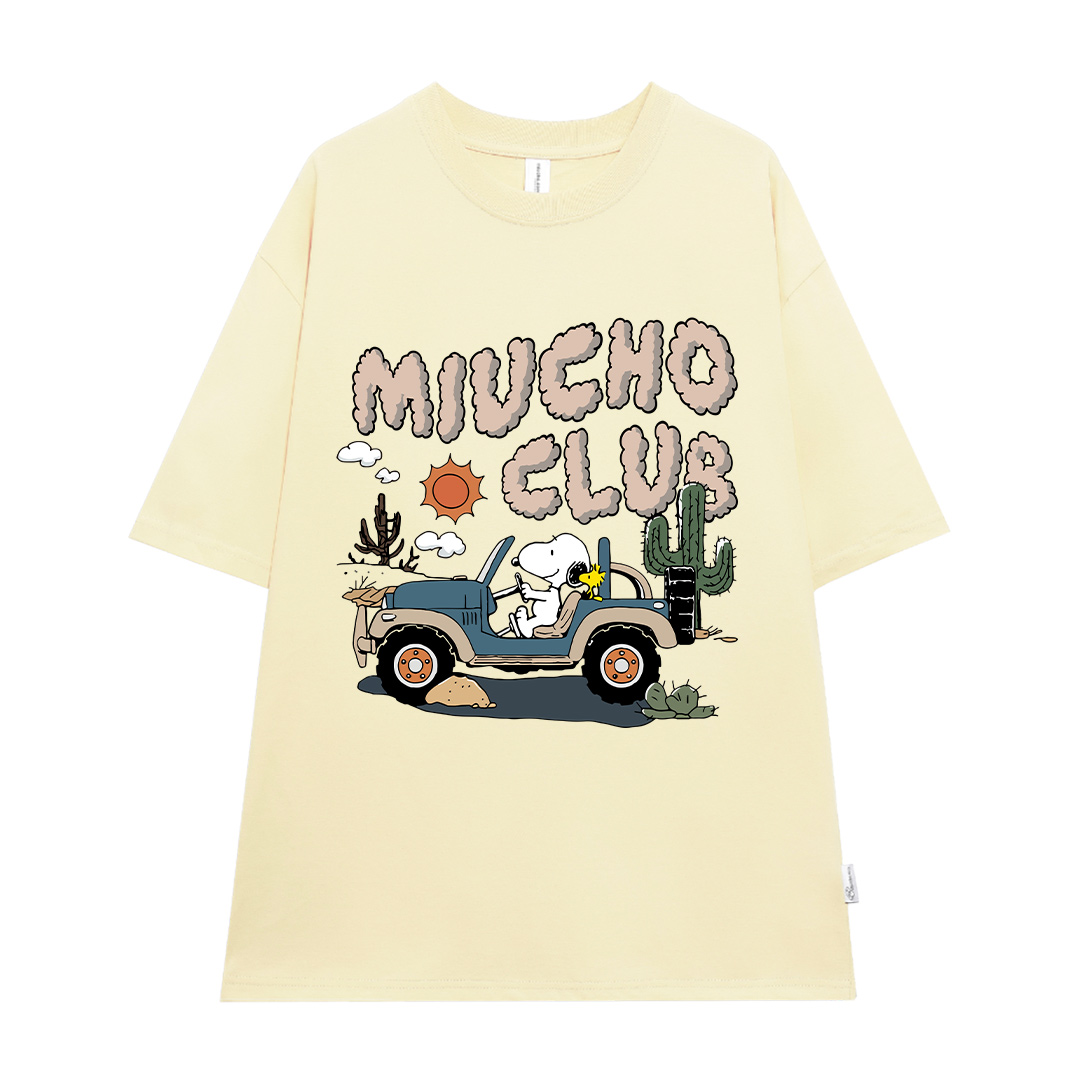 Áo thun nữ form rộng nhiều màu sắc ATD1491 Miucho vải cotton thoáng mát cổ tròn in mix_thumbnail_12