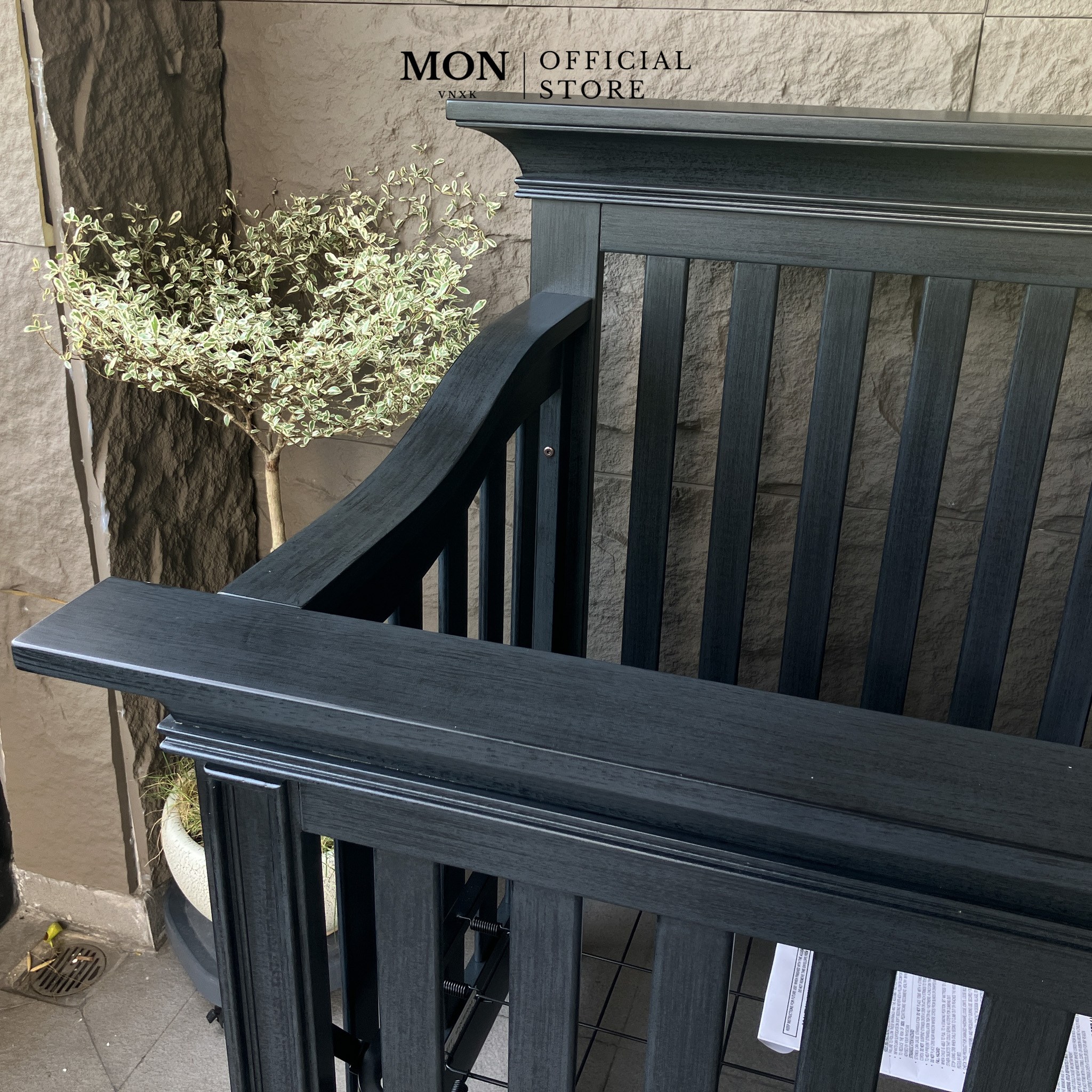 CŨI GỖ OXFORD HARLOW 4 IN 1 CONVERTIBLE CRIB NAVY MIDNIGHT SLATE_thumbnail_4