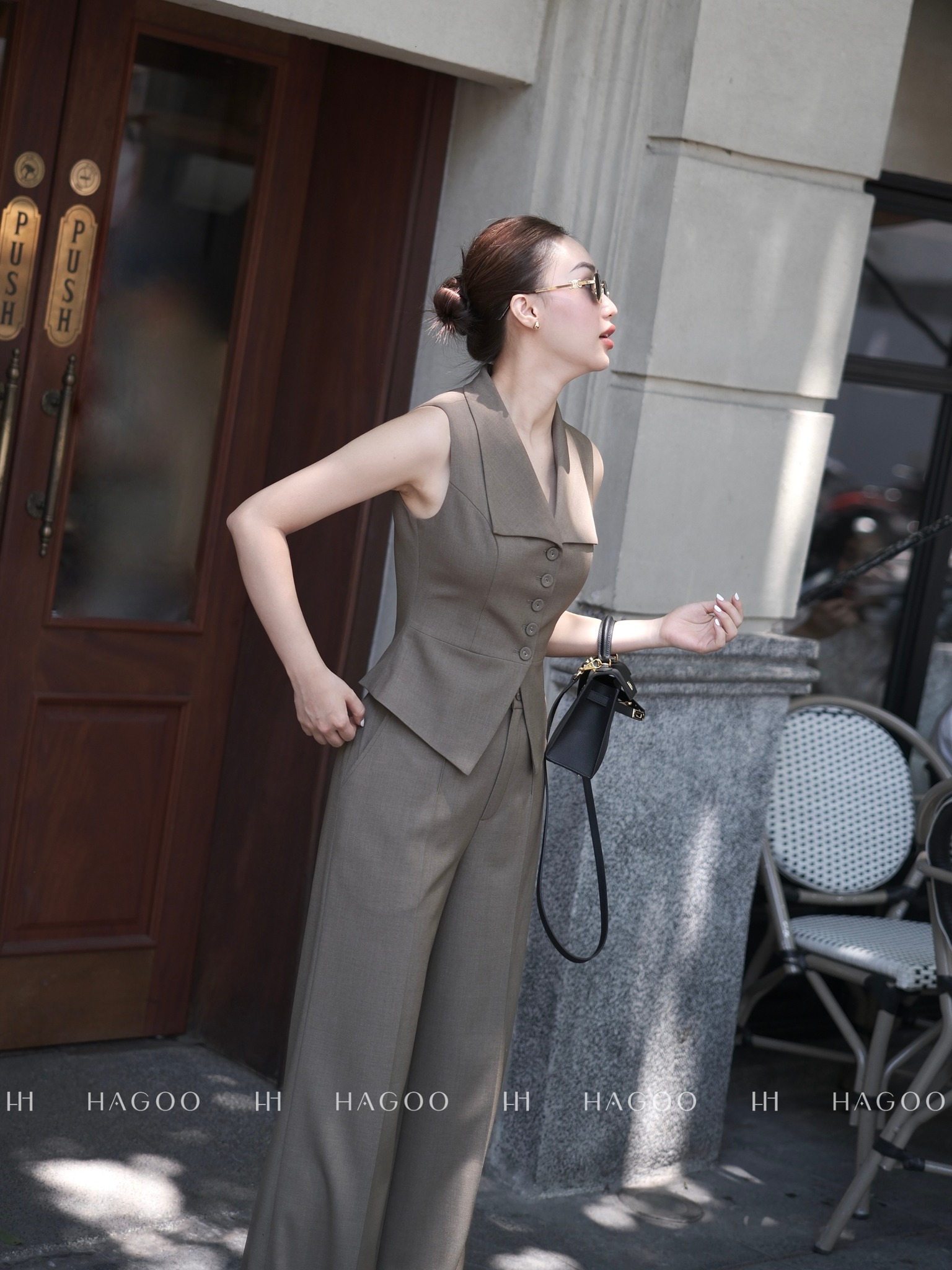 Quần bấu ly nửa HAGOO