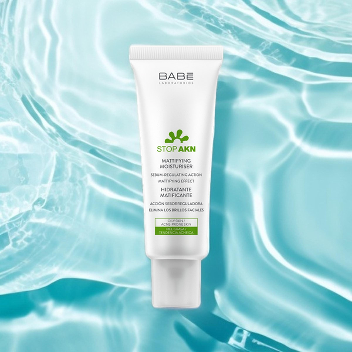 Kem Dưỡng Babe Stop AKN Mattifying Moisturiser 50ml – Kiểm Soát Nhờn & Giảm Mụn