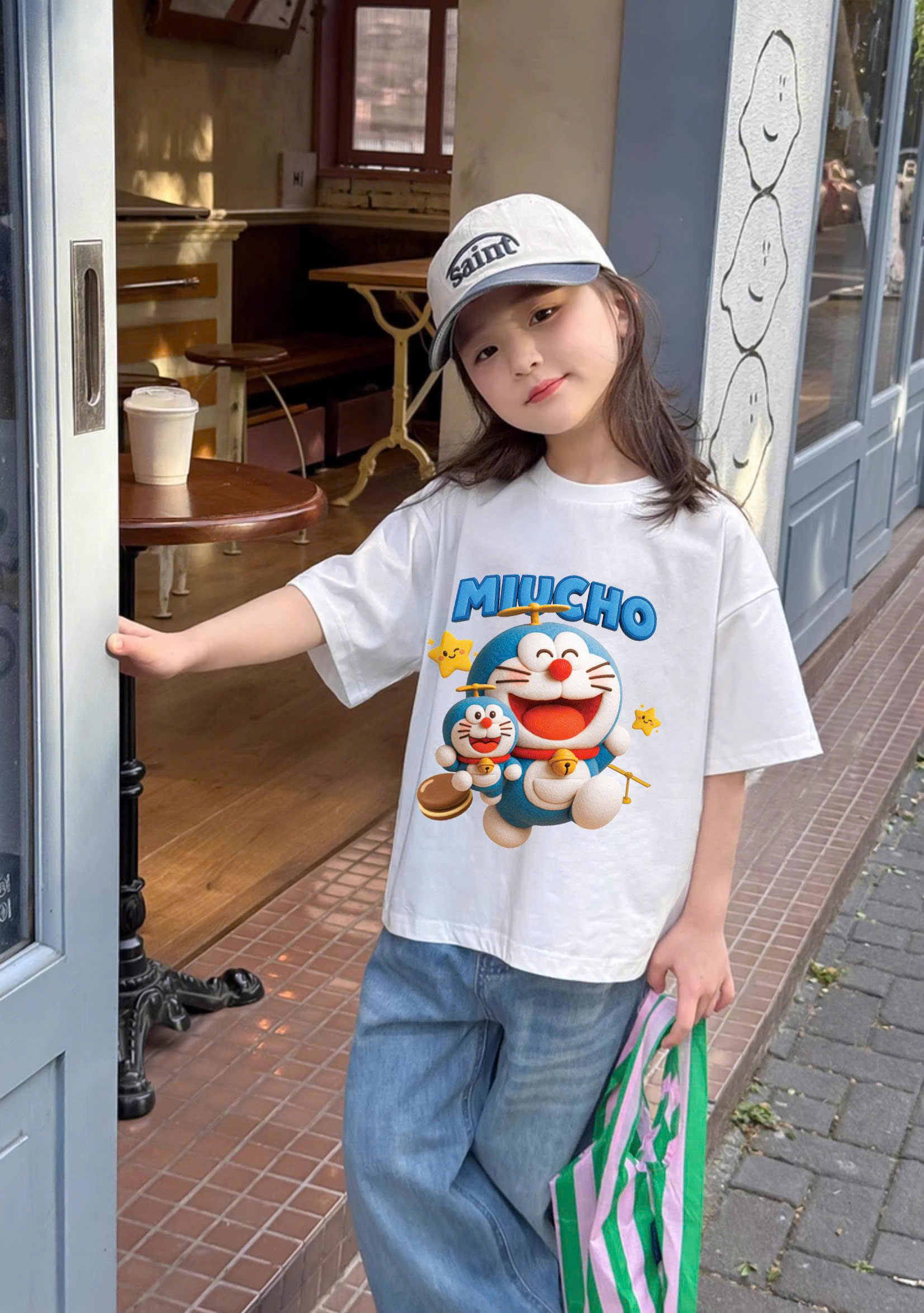 Áo thun cho bé form ôm dáng ngắn cổ tròn AED2324 Miucho Kid vải cotton thoáng mát in artwork_thumbnail_4