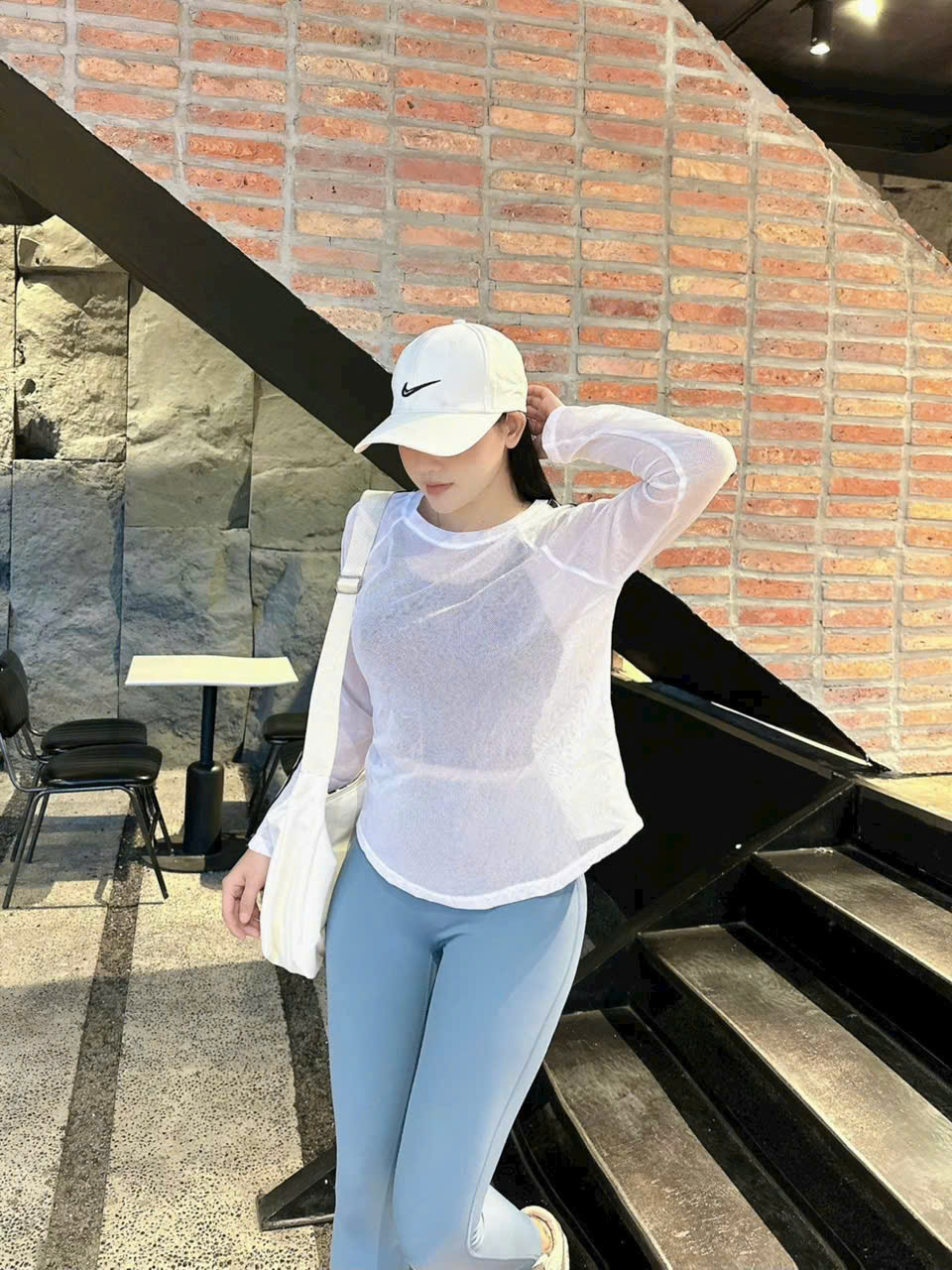 Áo Tank Thể Thao Lưới Tay Dài Phối 3 Sọc_thumbnail_6